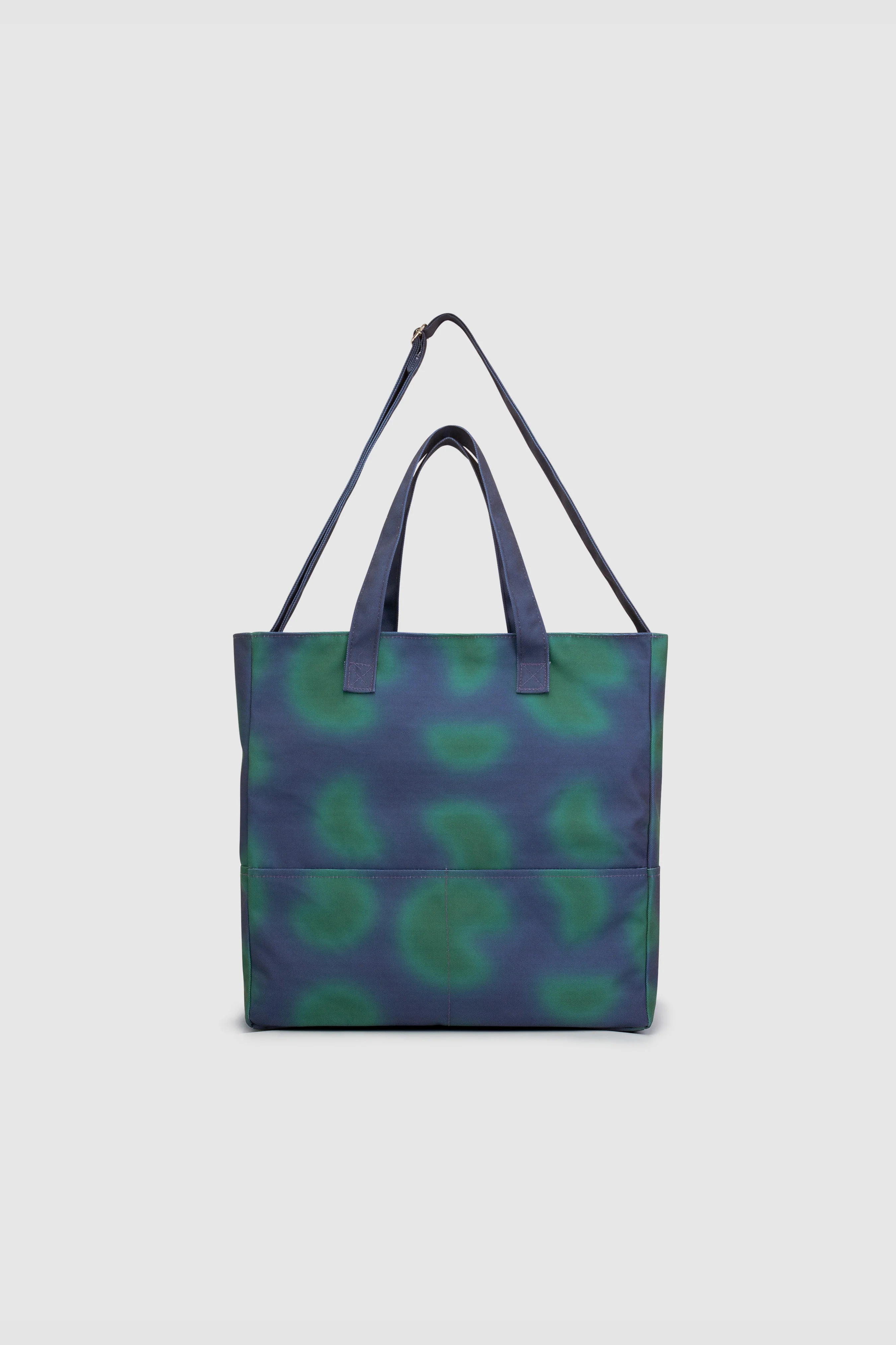 Totebag imprimé Thompson - Marine/Vert - Image 3