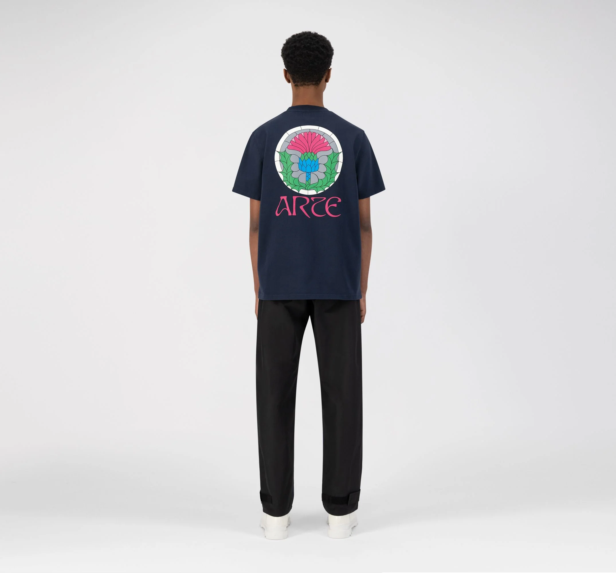 T-shirt Tissot Back Dahlia - Marine - Image 4