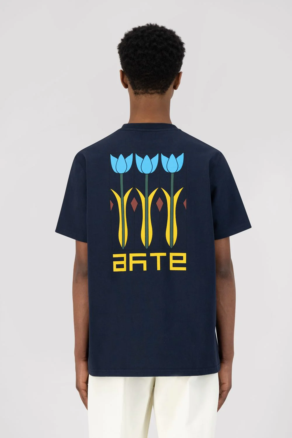T-shirt Tissot Back Tulip - Marine