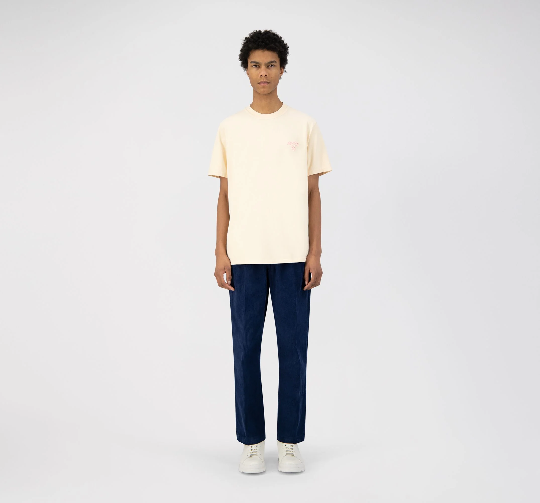 T-shirt Tissot Heart - Creme - Image 4