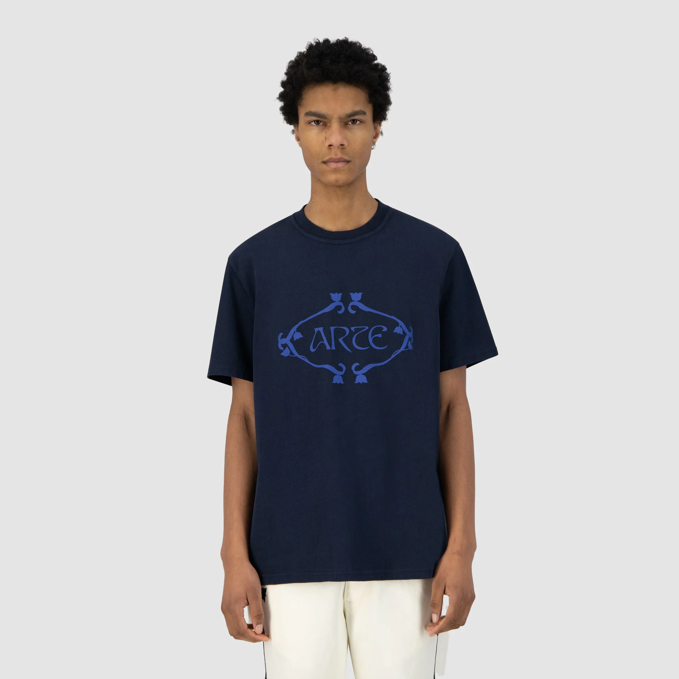 T-shirt Tissot Logo Orna - Marine