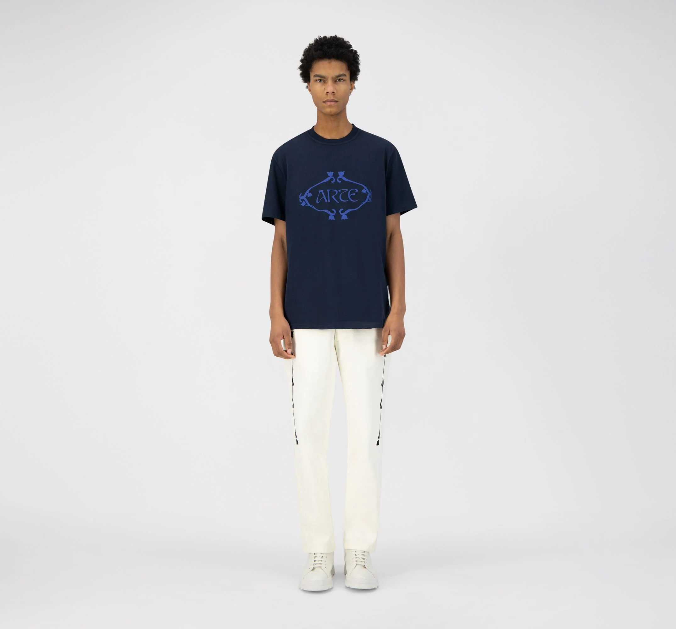 T-shirt Tissot Logo Orna - Marine - Image 4