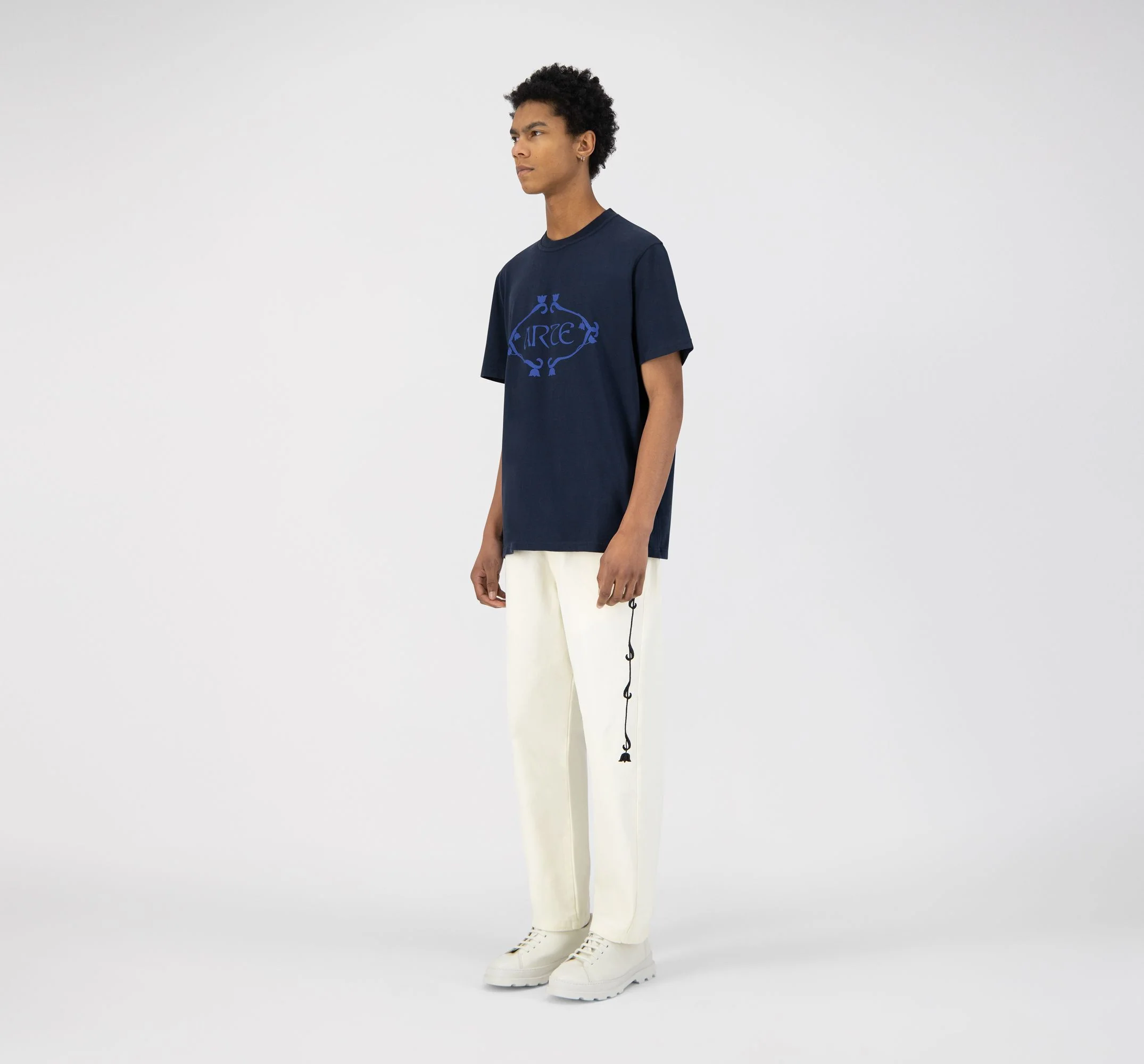 T-shirt Tissot Logo Orna - Marine - Image 6