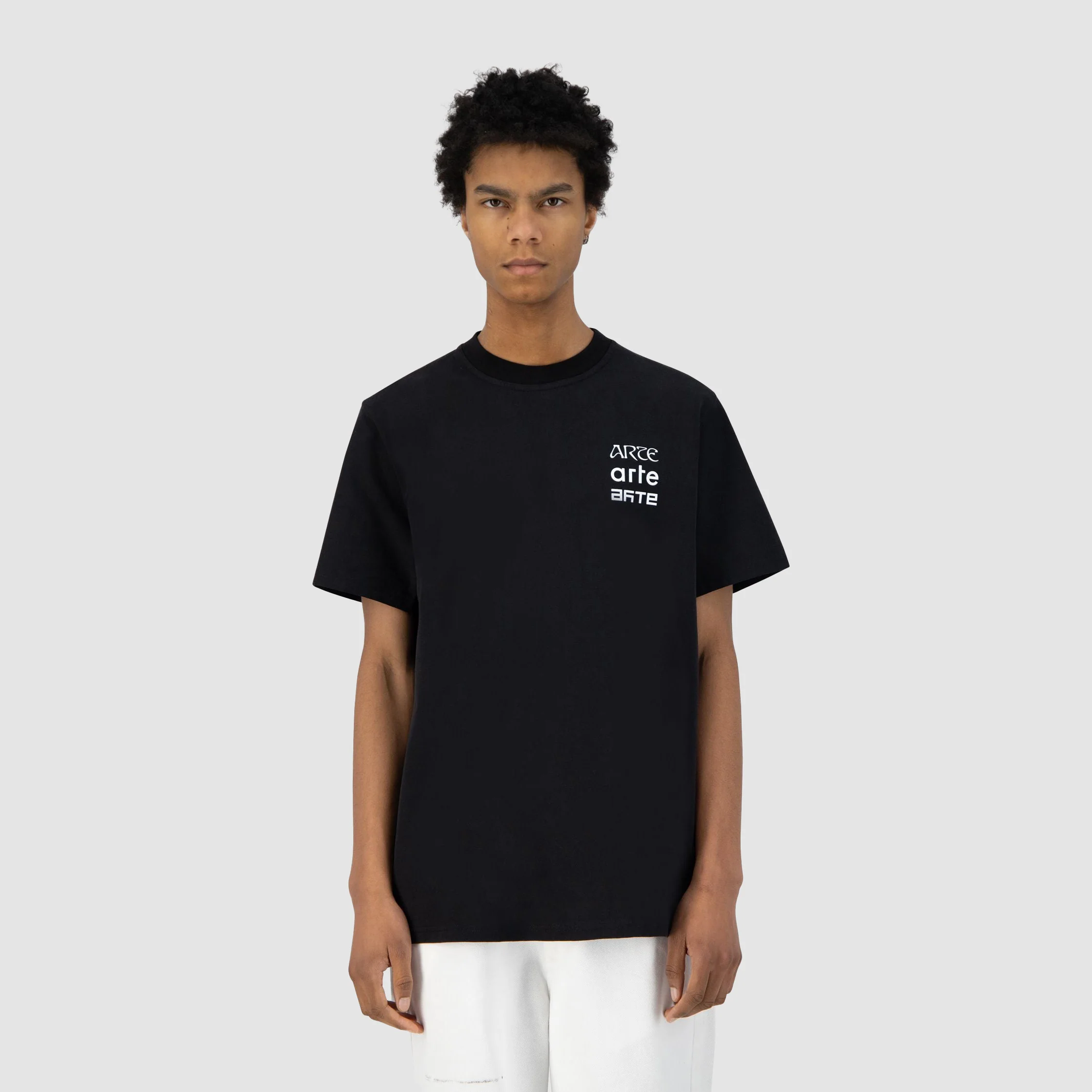 T-shirt Tissot Multi Logo - Noir