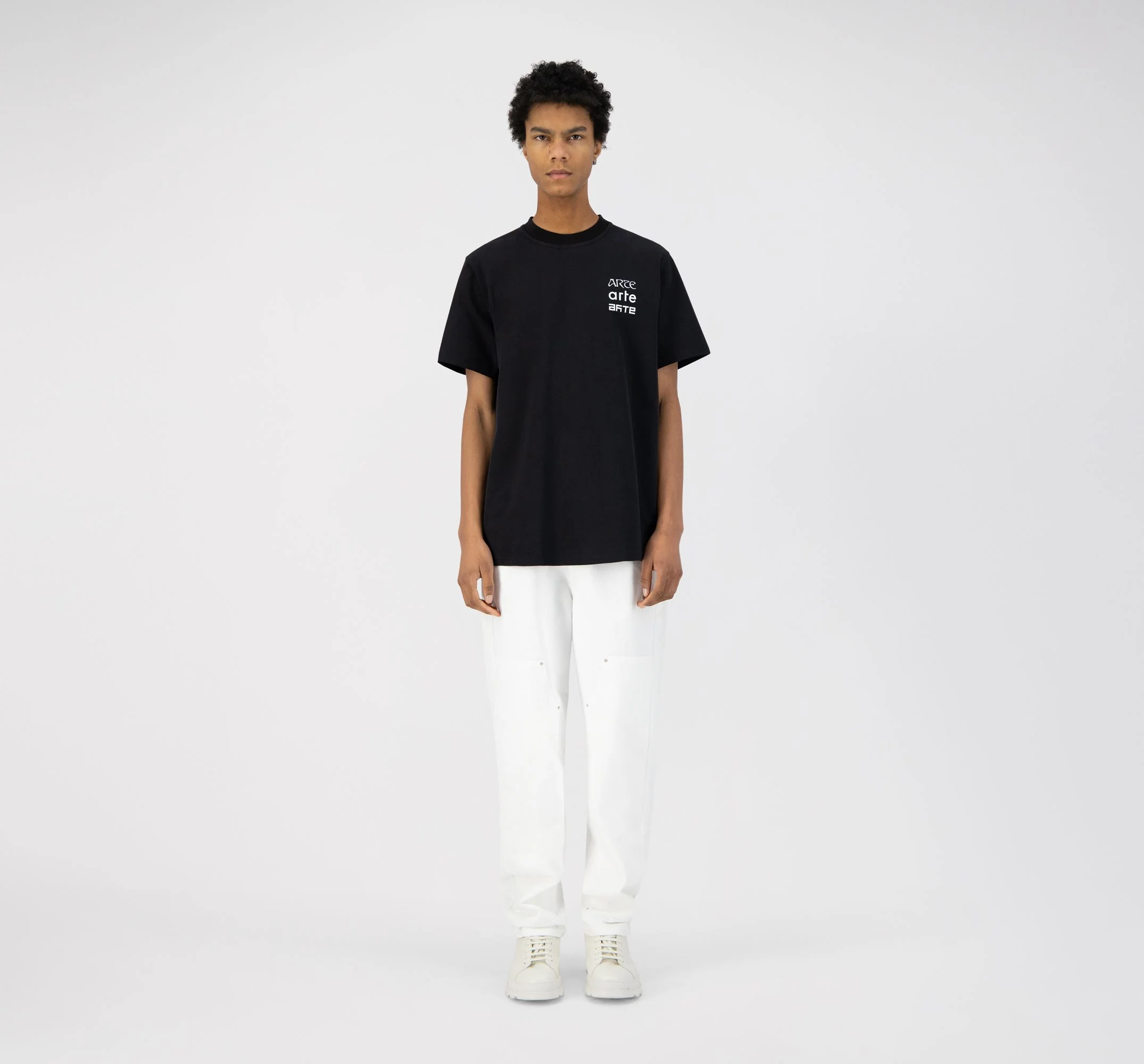 T-shirt Tissot Multi Logo - Noir - Image 4