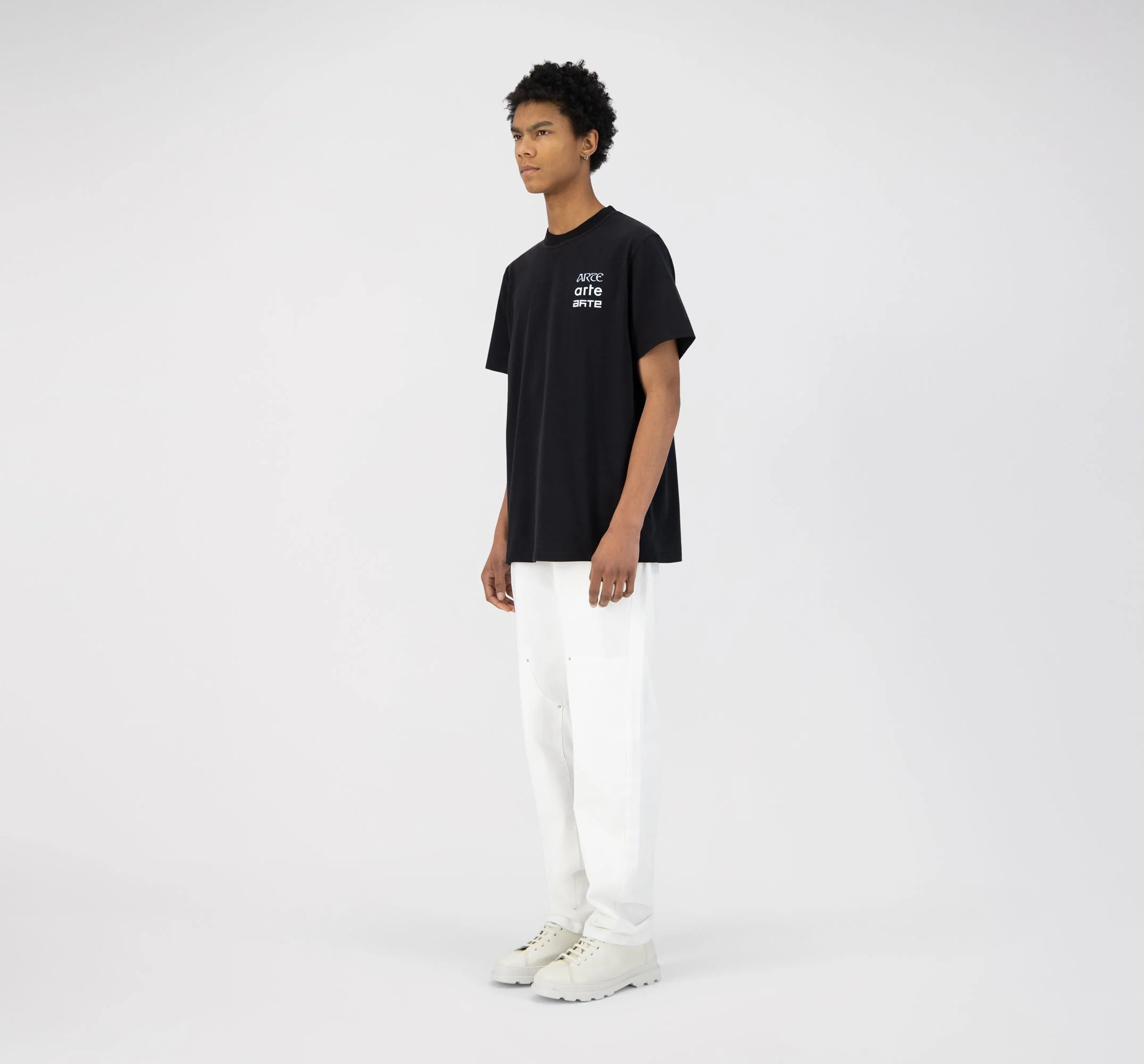 T-shirt Tissot Multi Logo - Noir - Image 6