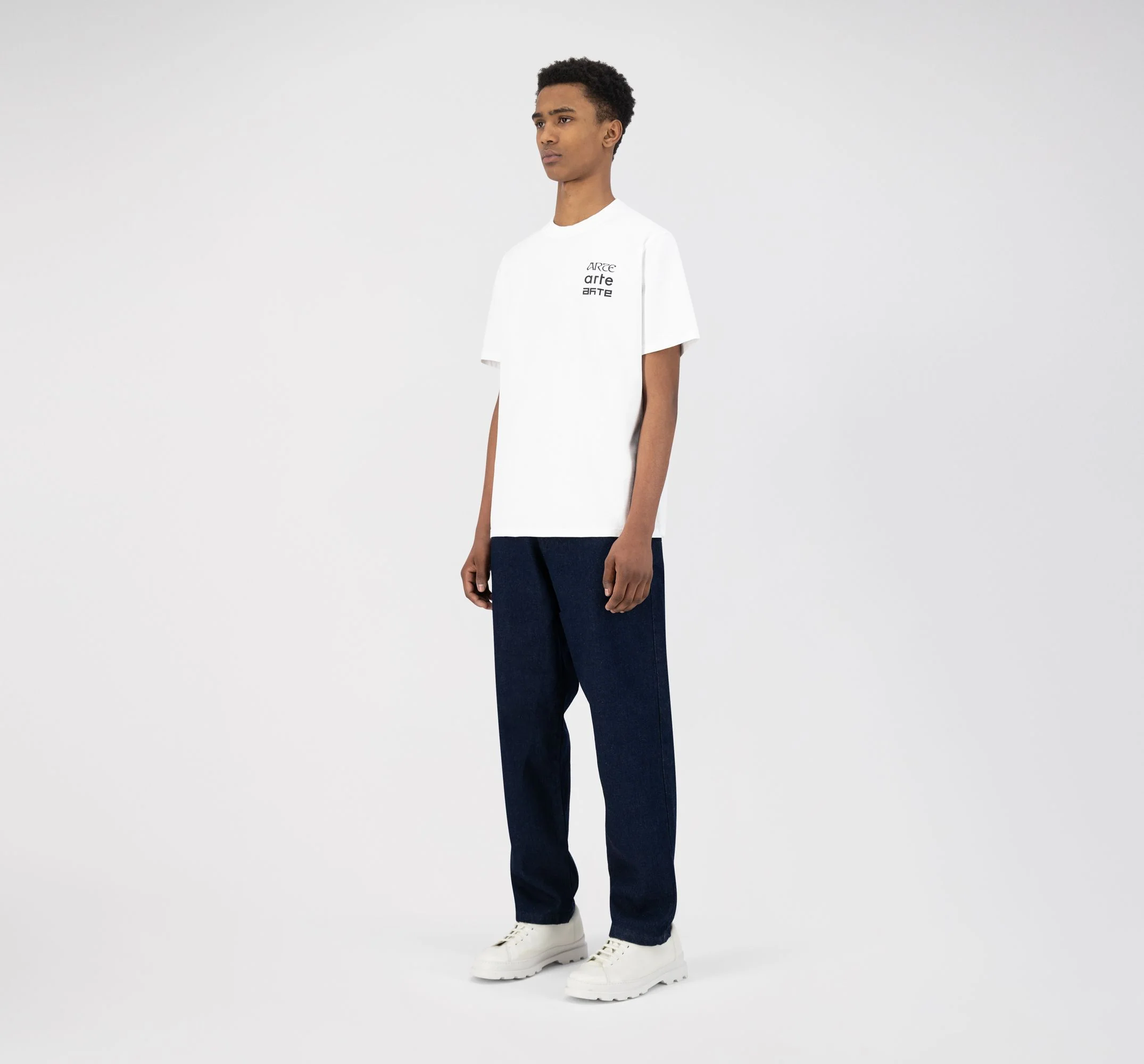 T-shirt Tissot Multi Logo - Blanc - Image 5