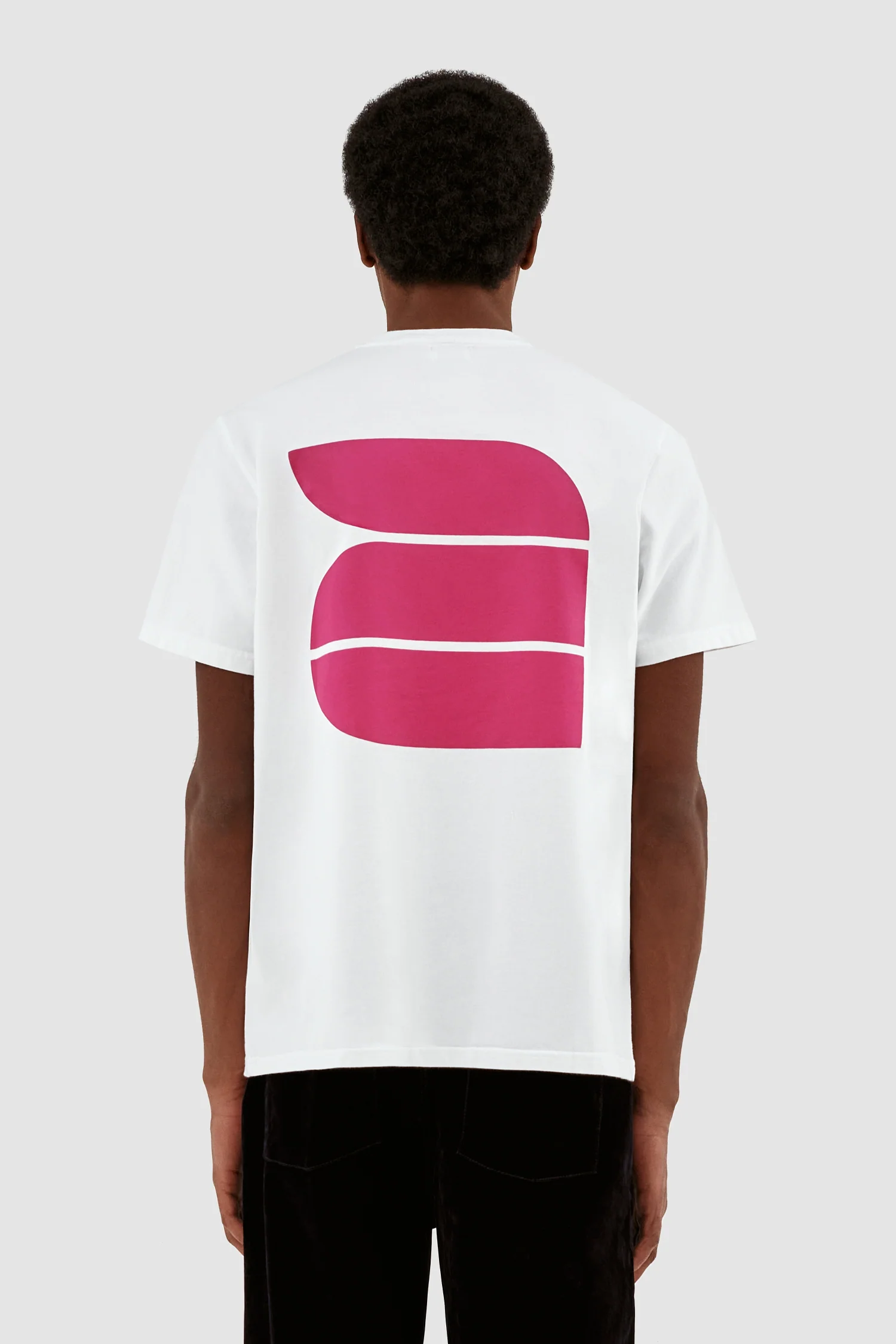 T-shirt Tommy Back A - Blanc