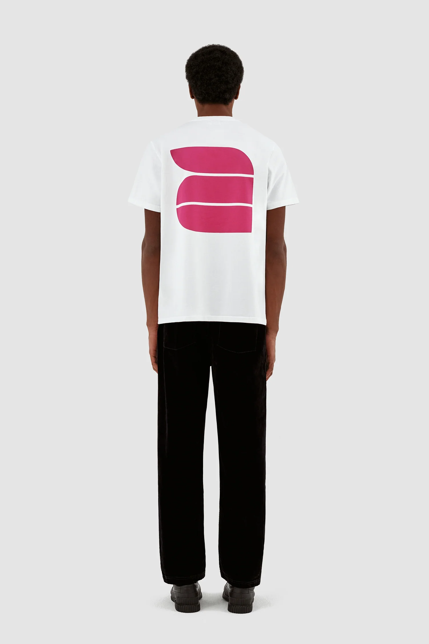 T-shirt Tommy Back A - Blanc - Image 3