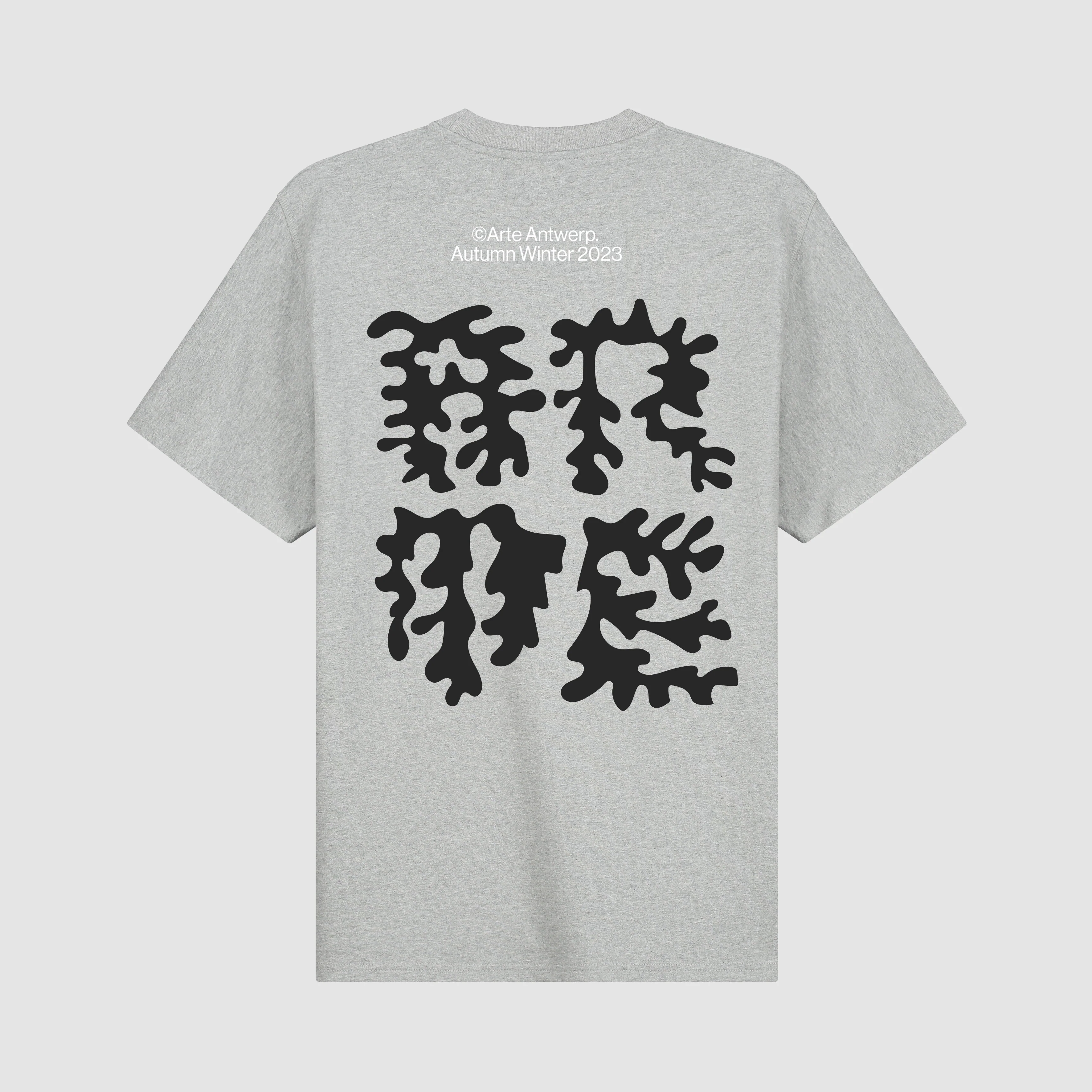 T-shirt Tommy Back Arte - Gris