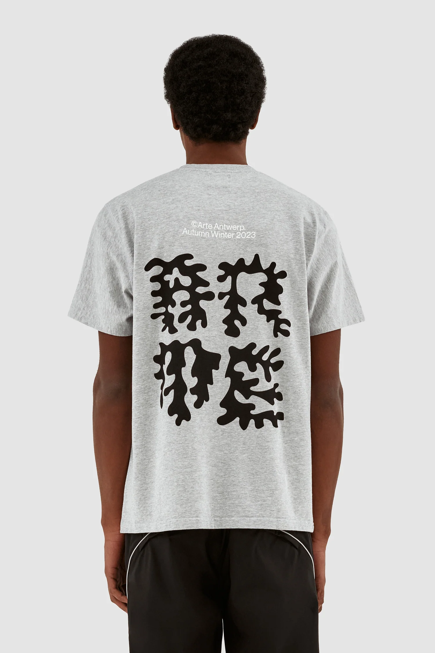 T-shirt Tommy Back Arte - Gris - Image 2
