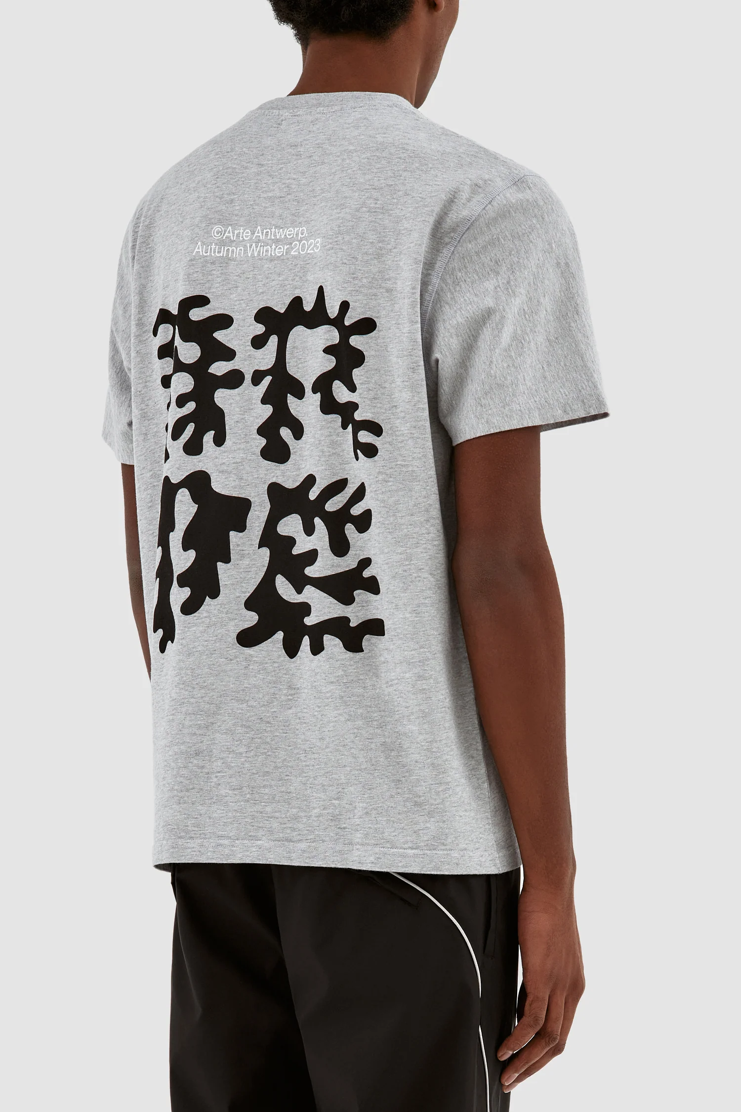 T-shirt Tommy Back Arte - Gris - Image 4