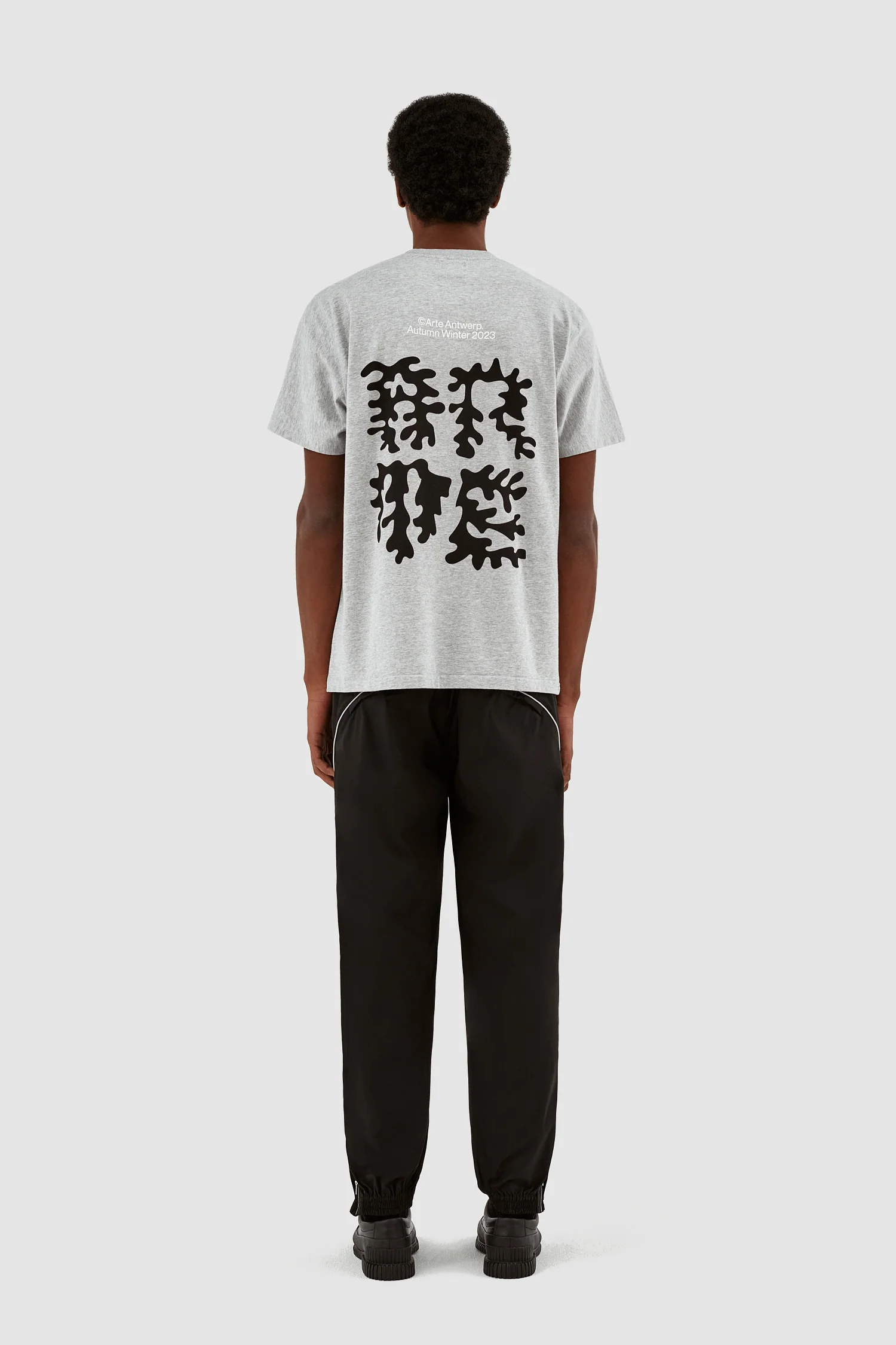 T-shirt Tommy Back Arte - Gris - Image 5