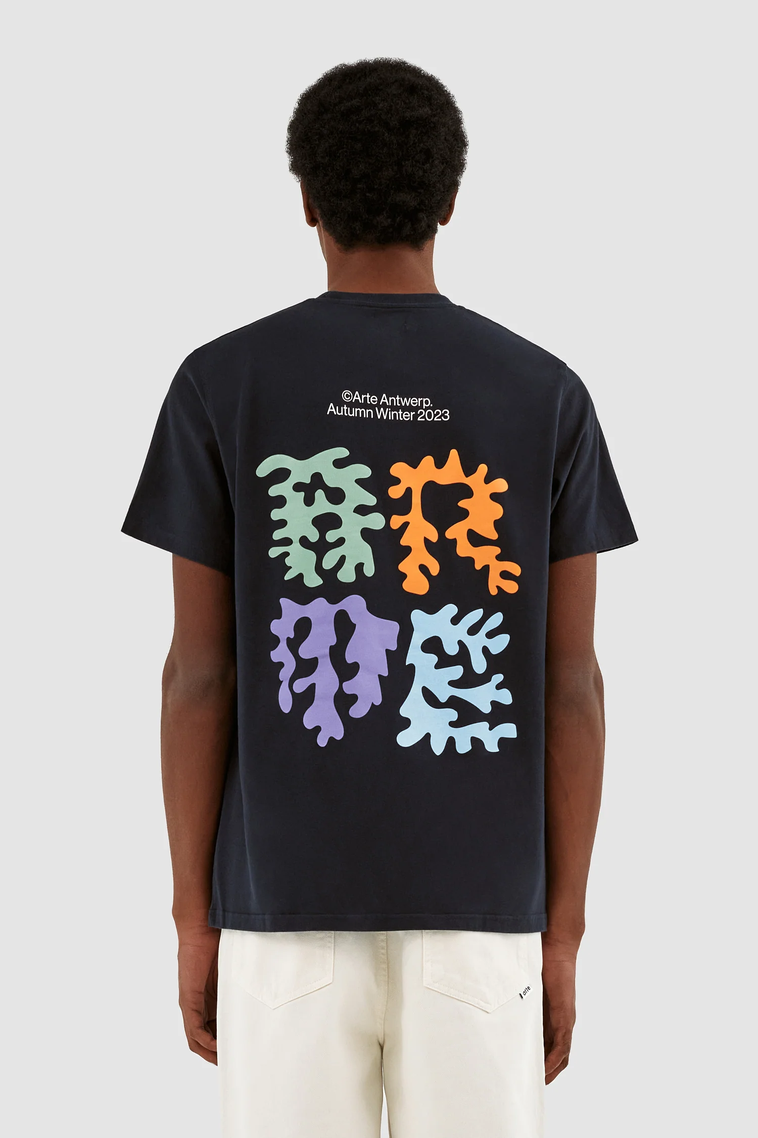 T-shirt Tommy Back Arte - Marine - Image 2