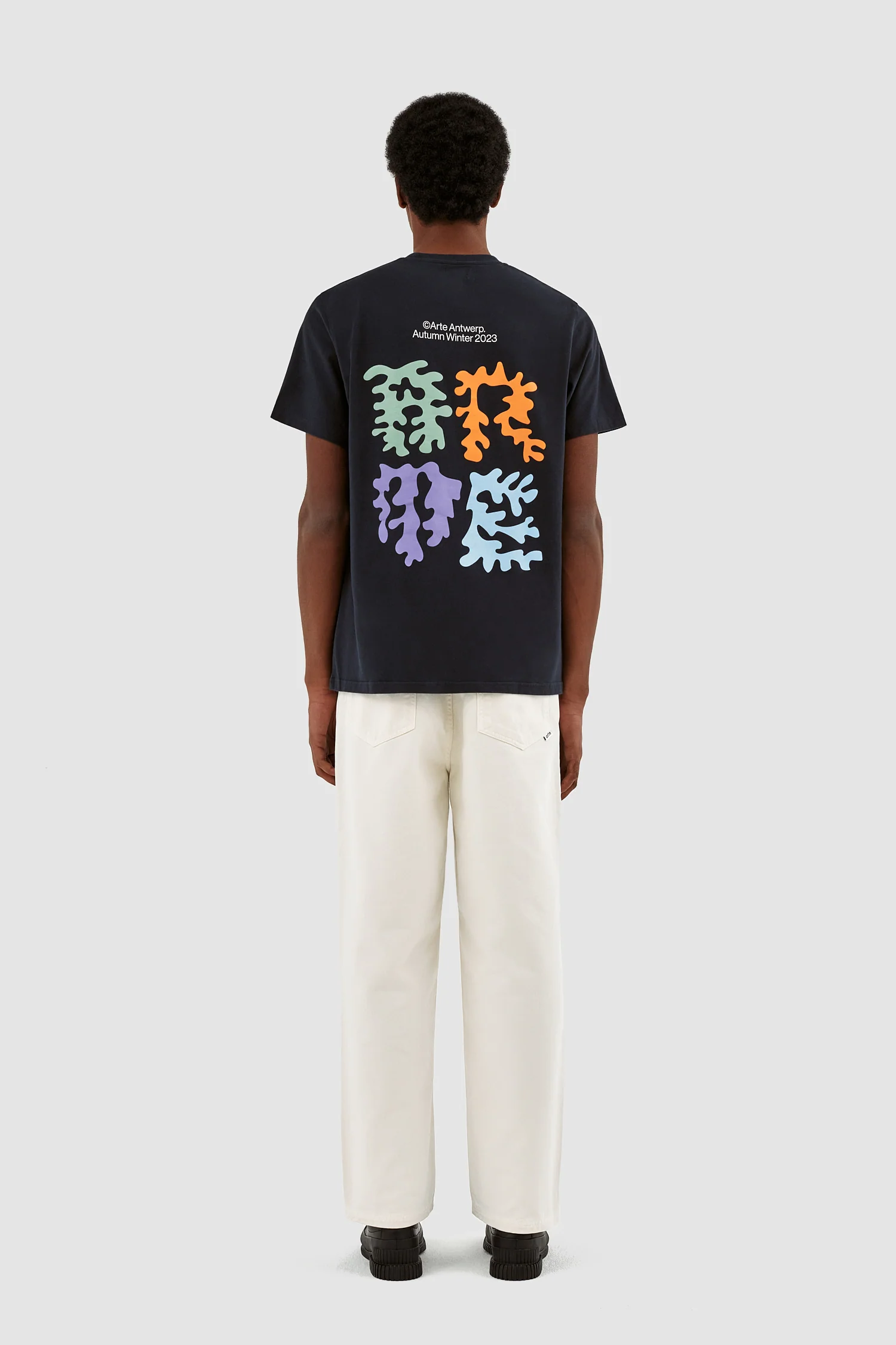 T-shirt Tommy Back Arte - Marine - Image 4