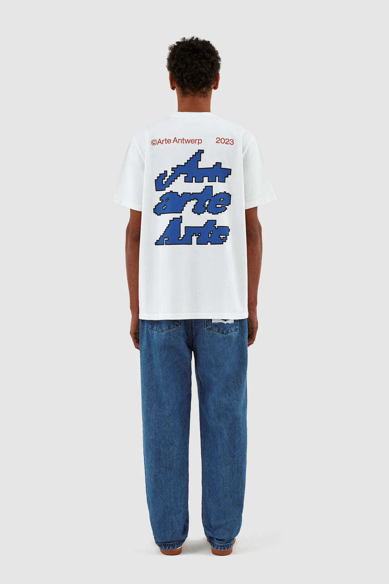 T-shirt Tommy Back Multi - Blanc - Image 4