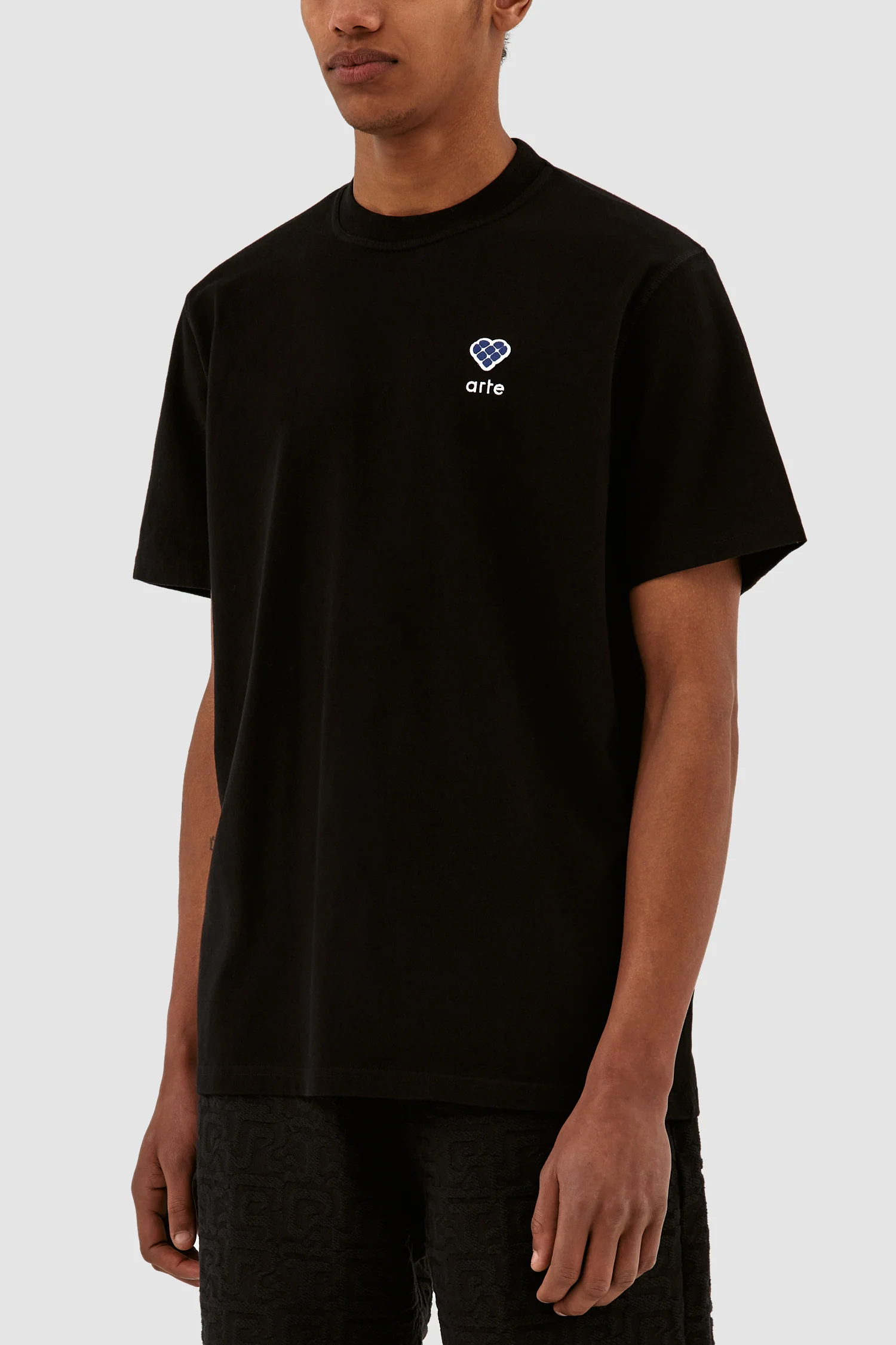 Tommy Heart Patch T-shirt - Noir - Image 6