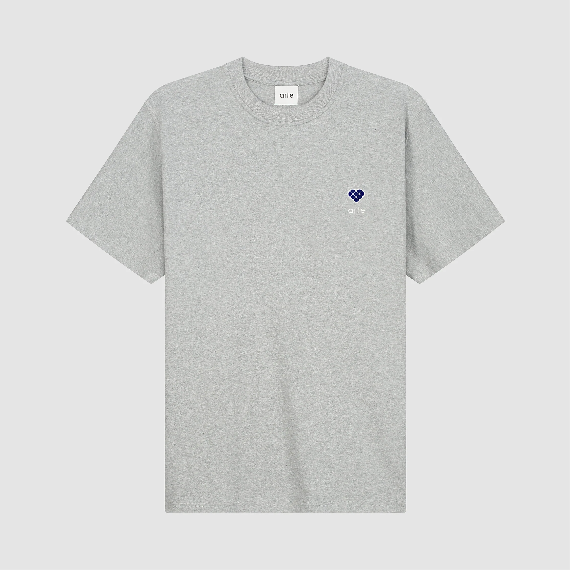 Tommy Heart Patch T-shirt - Gris