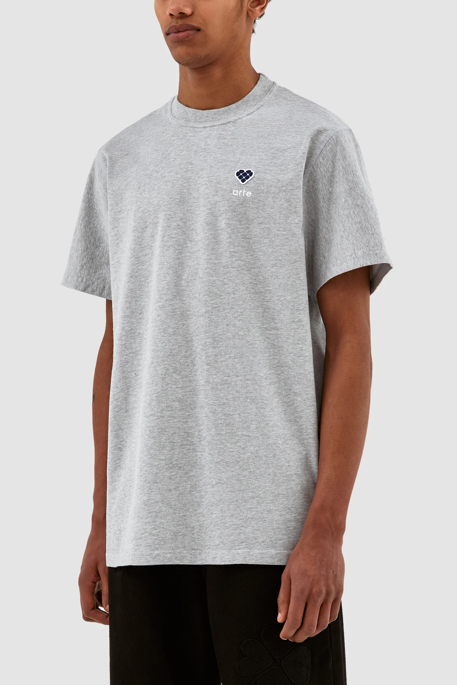 Tommy Heart Patch T-shirt - Gris - Image 6