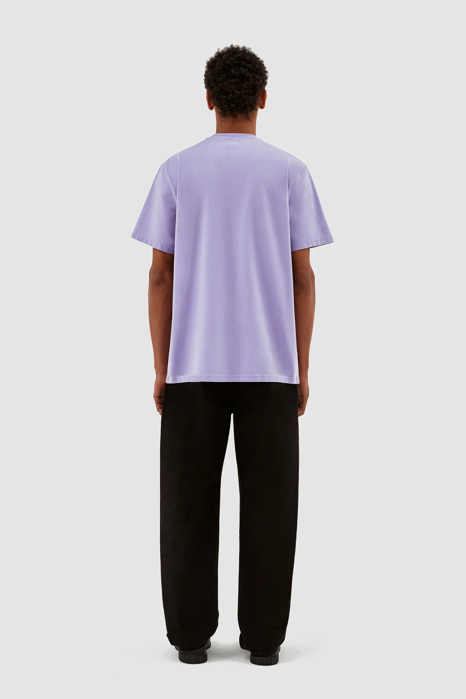Tommy Heart Patch T-shirt - Violet - Image 5