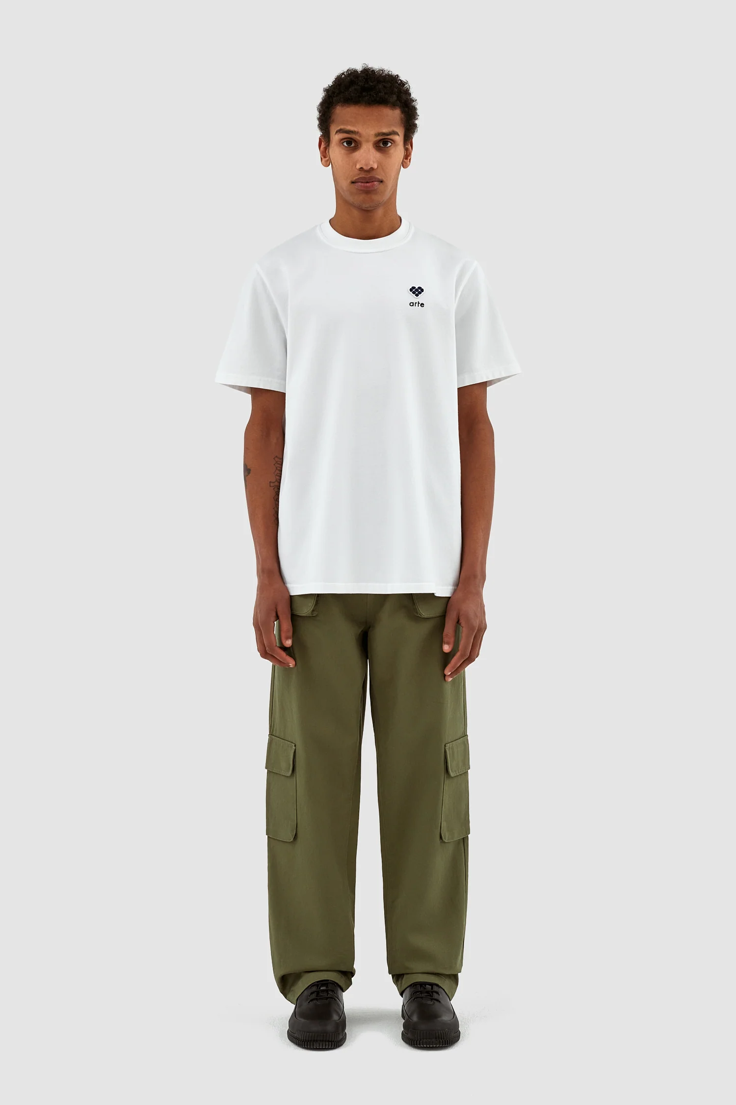 Tommy Heart Patch T-shirt - Blanc - Image 2