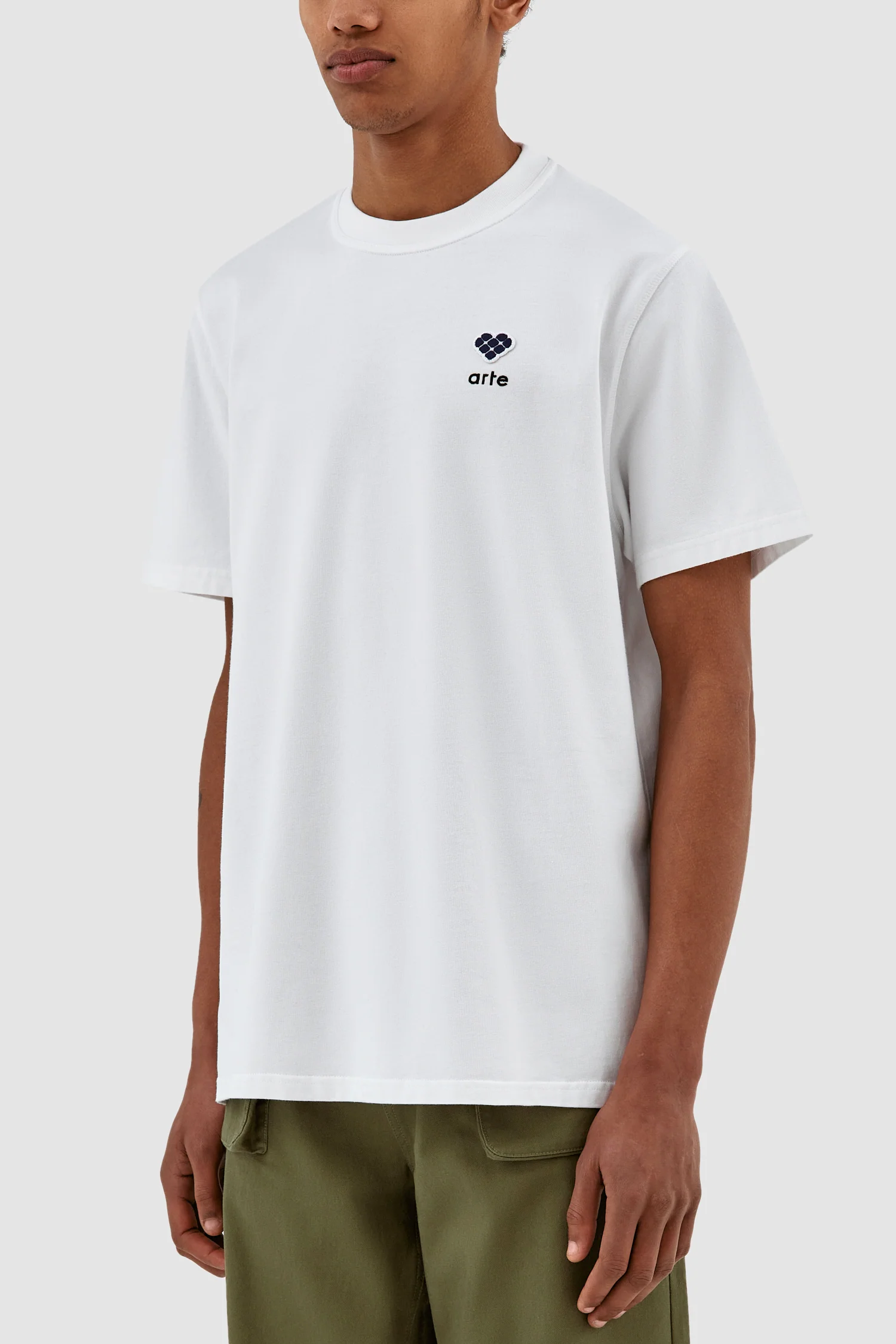 Tommy Heart Patch T-shirt - Blanc - Image 5