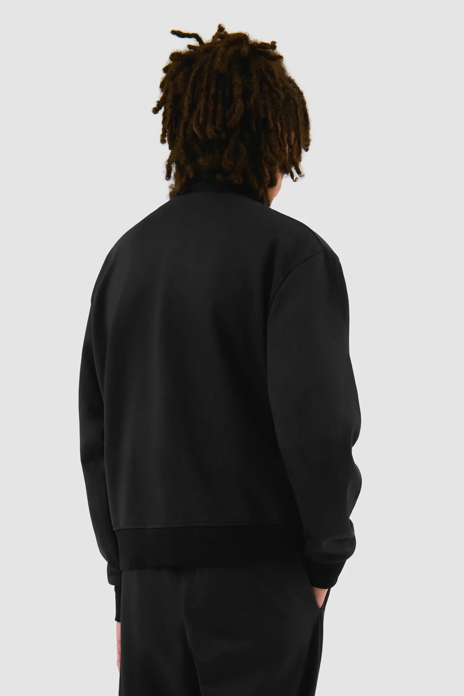 Veste de survêtement - Noir - Image 3
