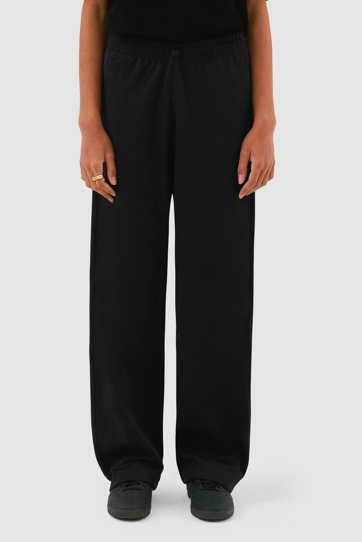 Pantalon de survêtement - Noir - Image 2