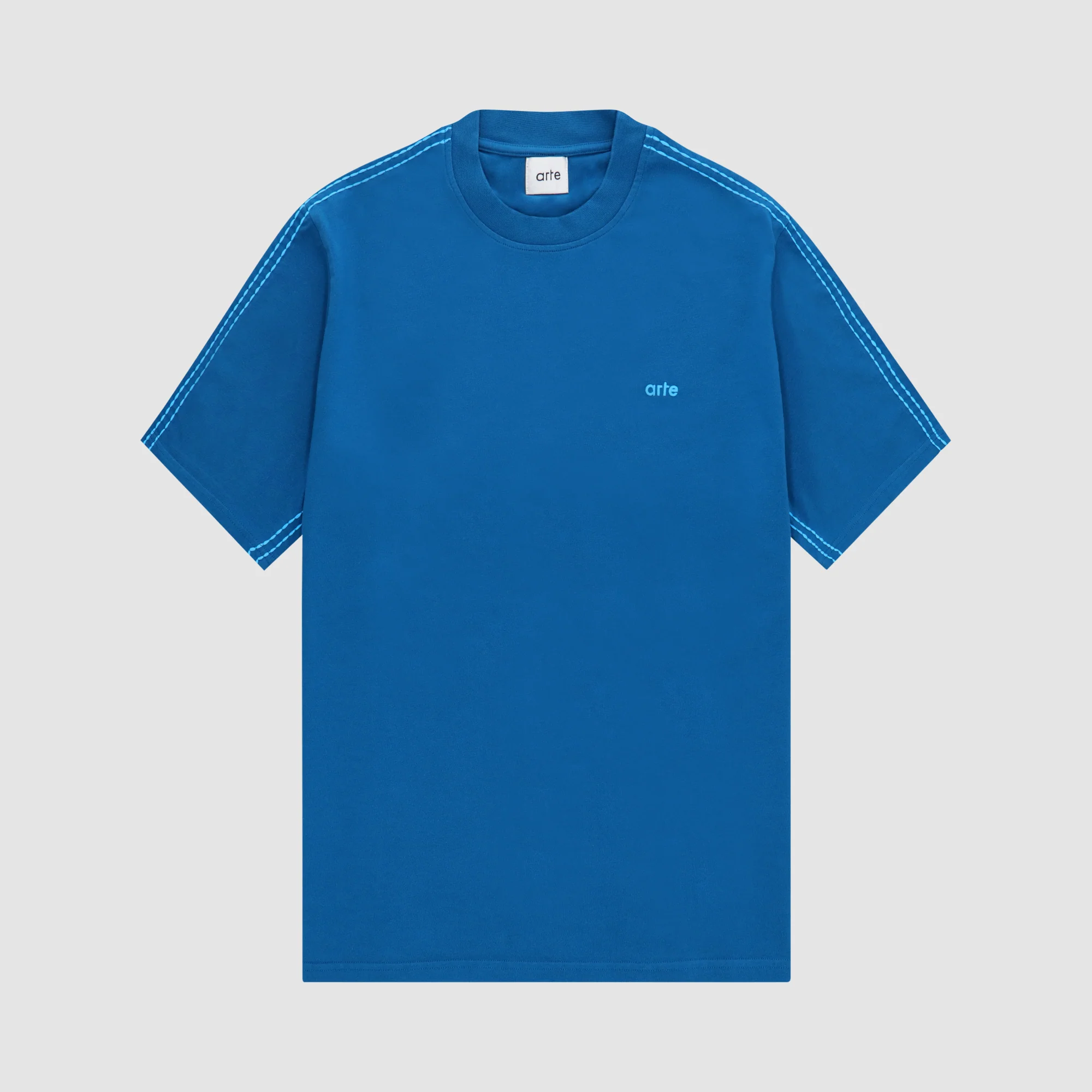 Chemise à manches détaillées Trevor - Bleu