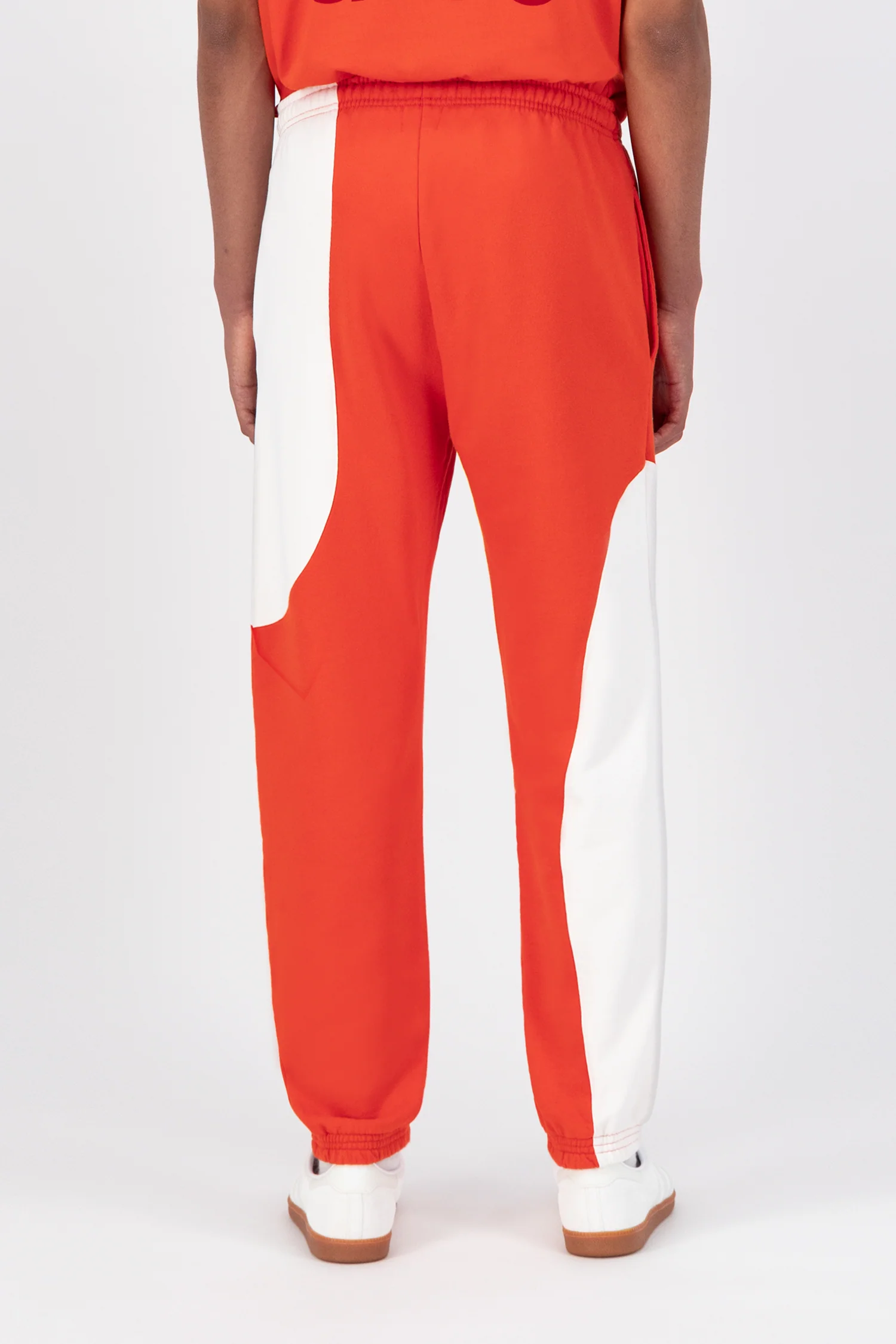 Pantalon Tristian Ciclo - Rouge/Blanc - Image 3