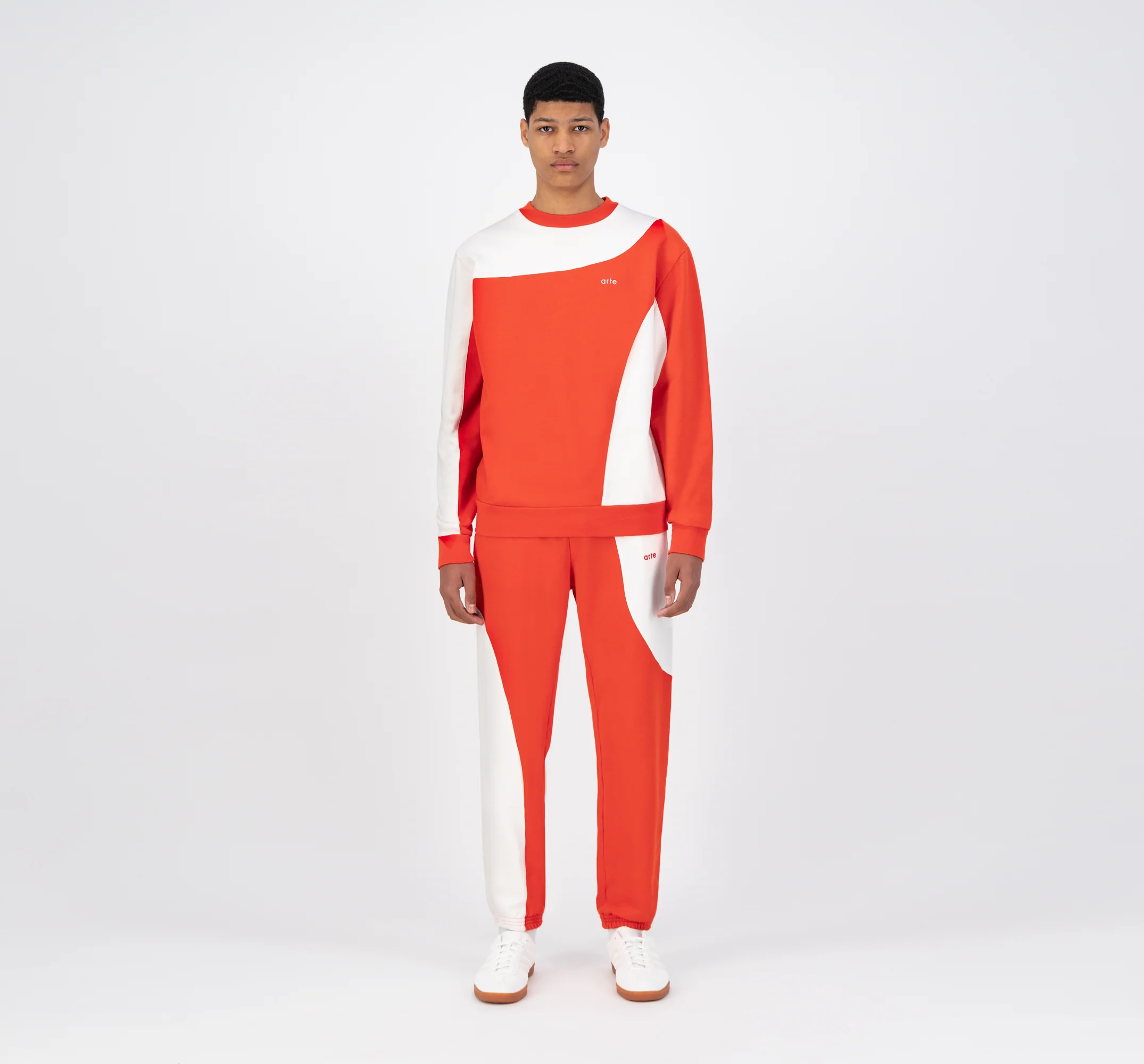 Pantalon Tristian Ciclo - Rouge/Blanc - Image 7