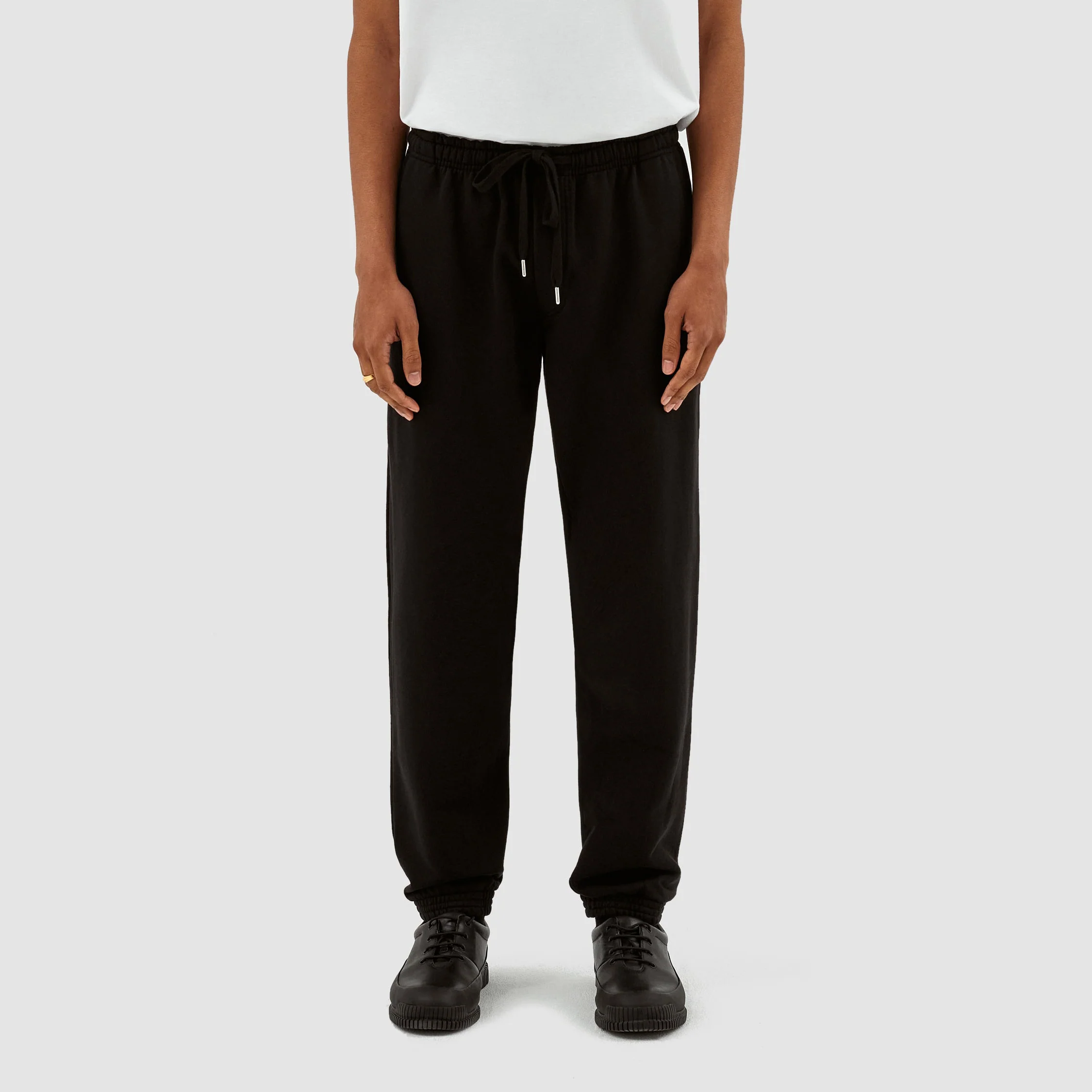 Pantalon avec logo en forme de cœur de Tristian - Noir