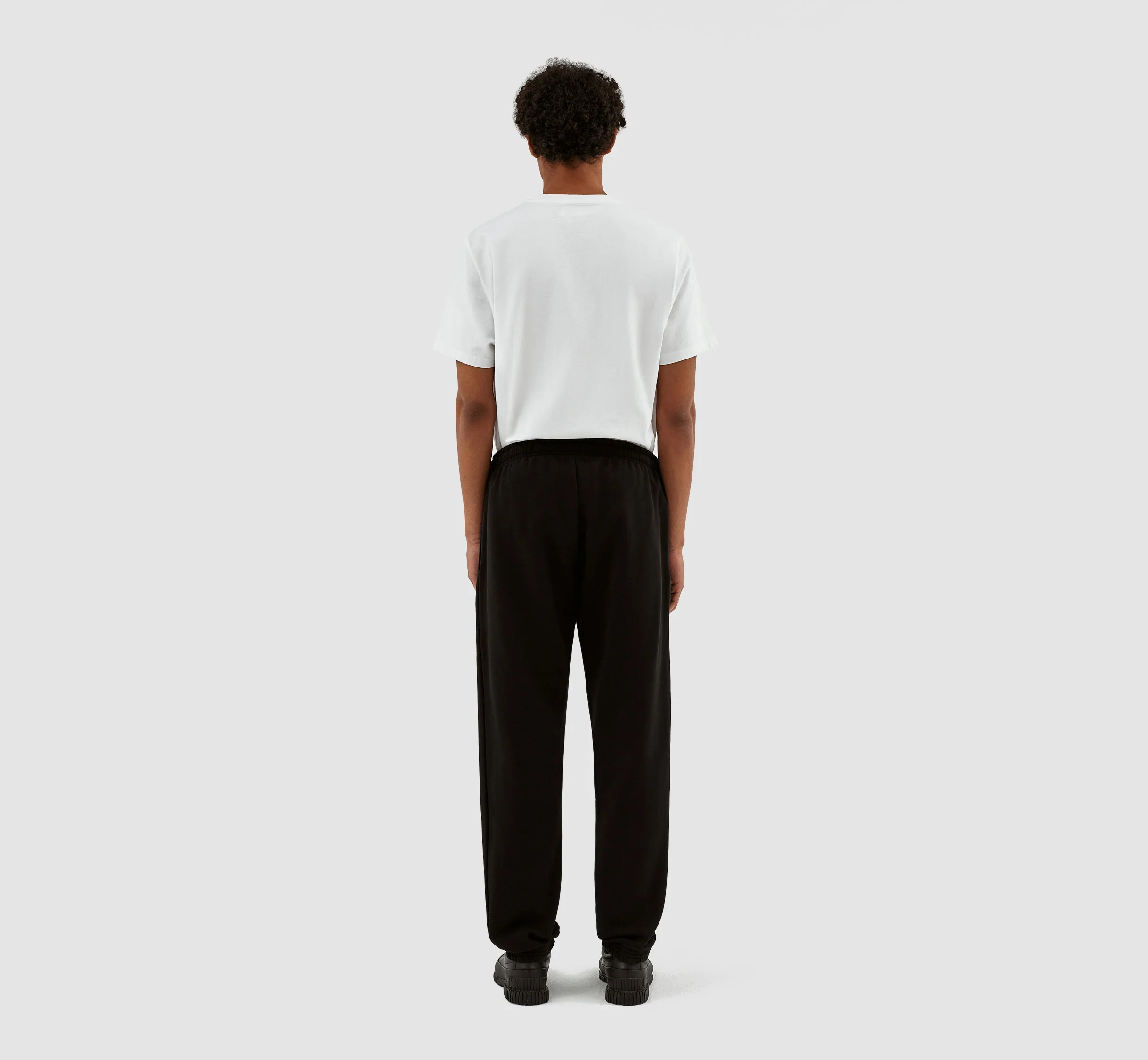 Pantalon avec logo en forme de cœur de Tristian - Noir - Image 7