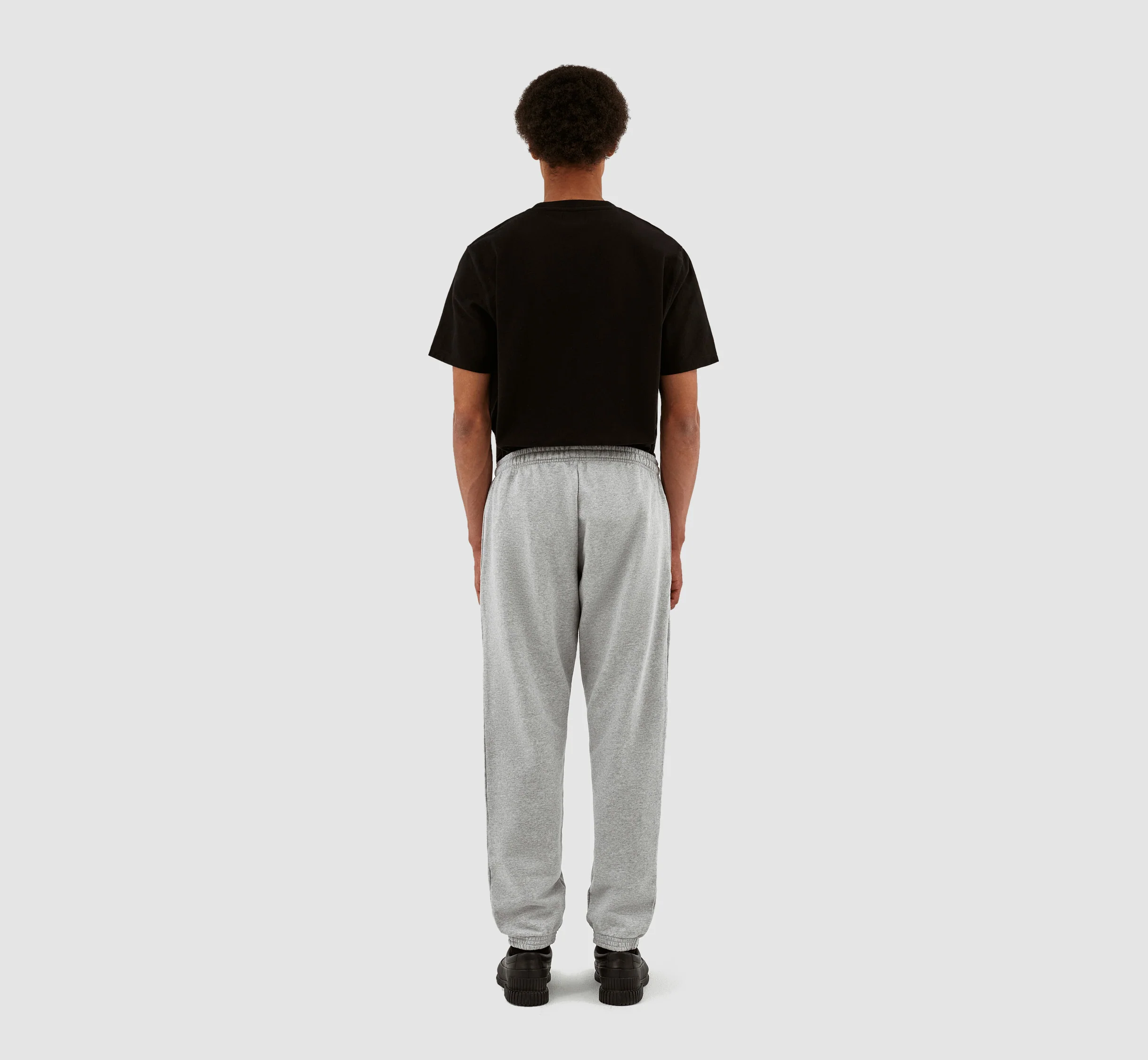 Pantalon avec logo en forme de cœur de Tristian - Gris - Image 5