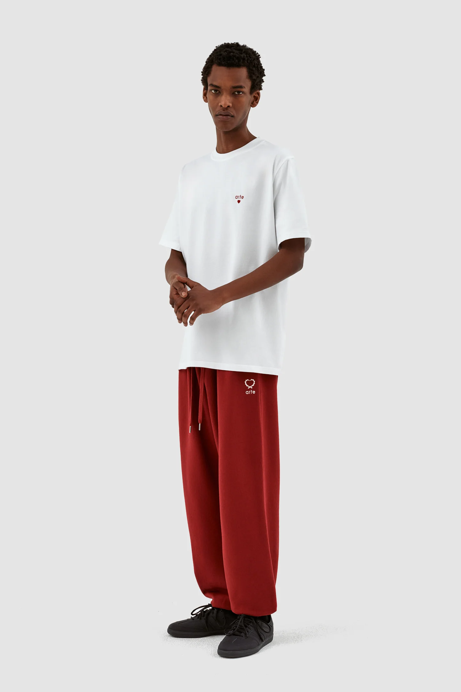 Pantalon Tristian Heart - Bordeaux - Image 4