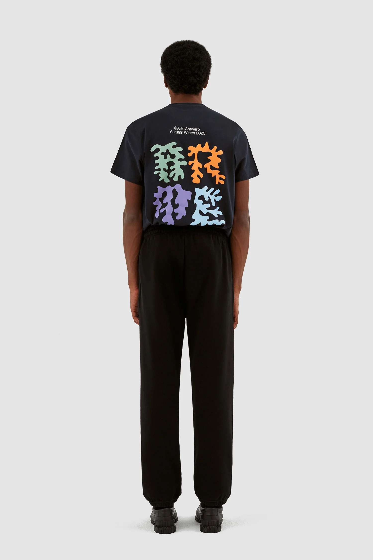 Pantalon Tristian Heart Patch - Noir - Image 6
