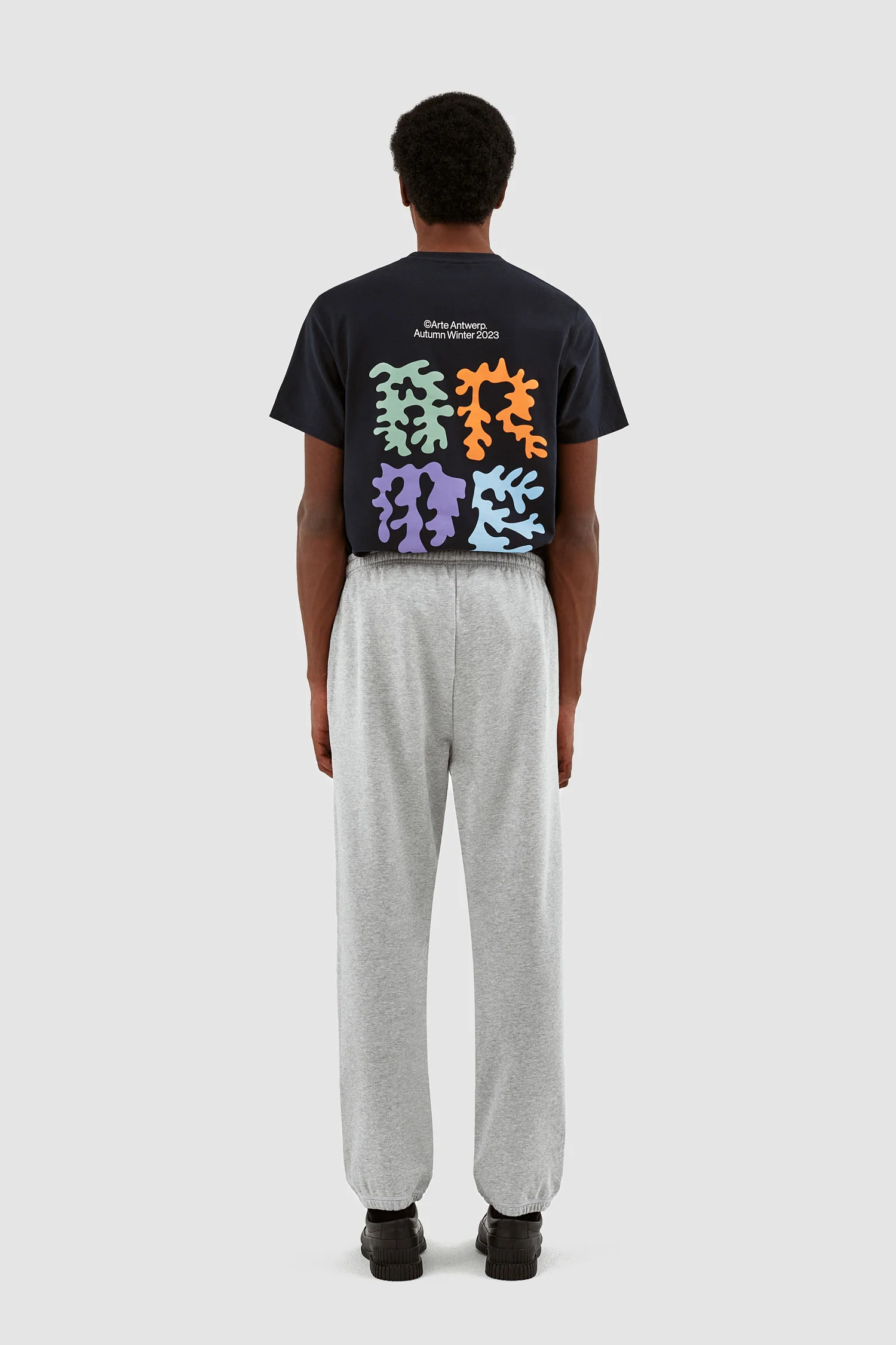 Pantalon Tristian Heart Patch - Gris - Image 6