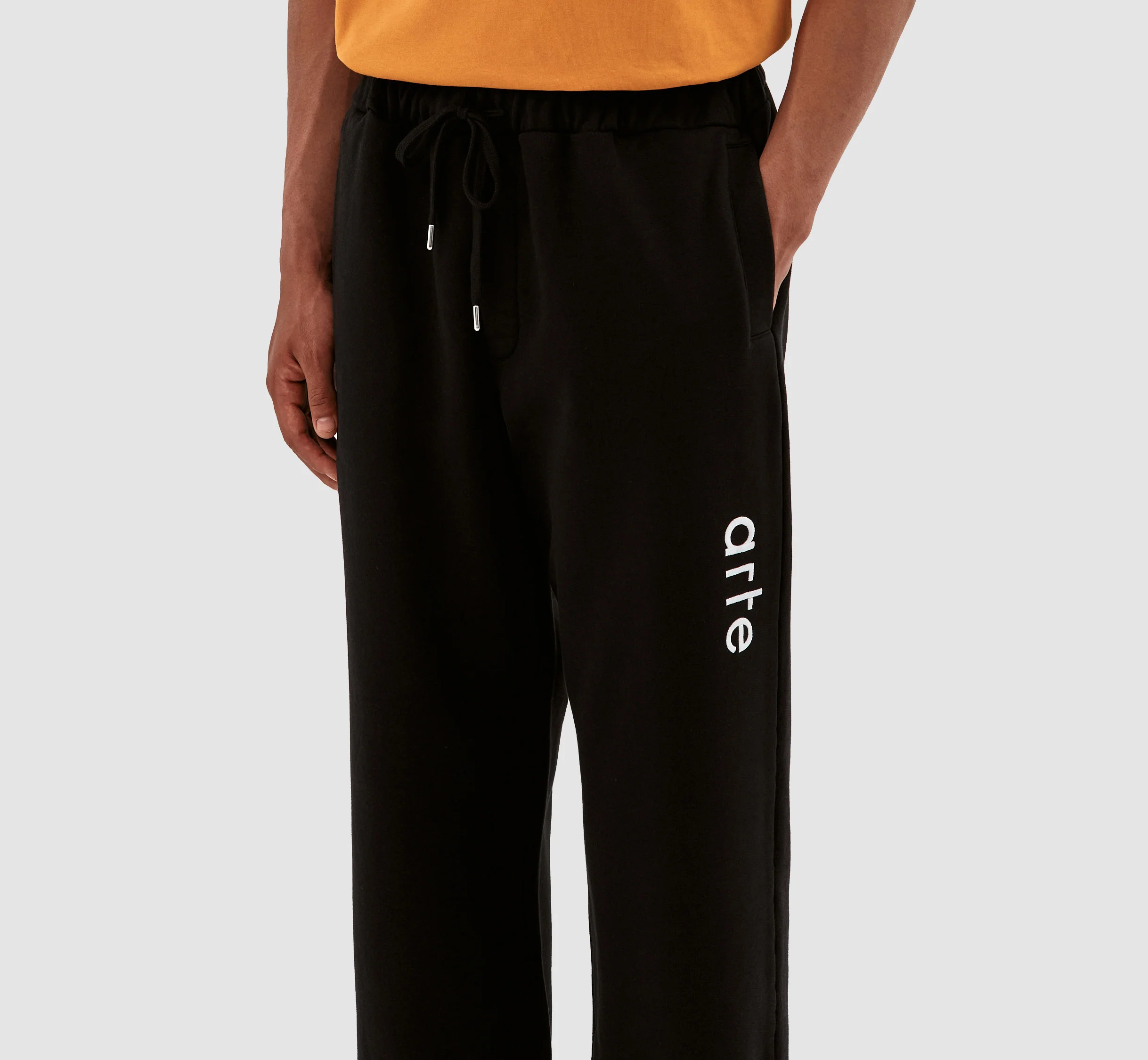 Pantalon à logo latéral Tristian - Noir - Image 4