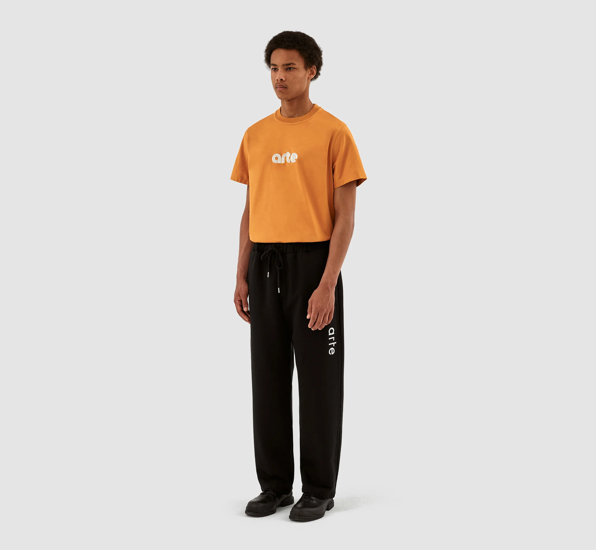 Pantalon à logo latéral Tristian - Noir - Image 6