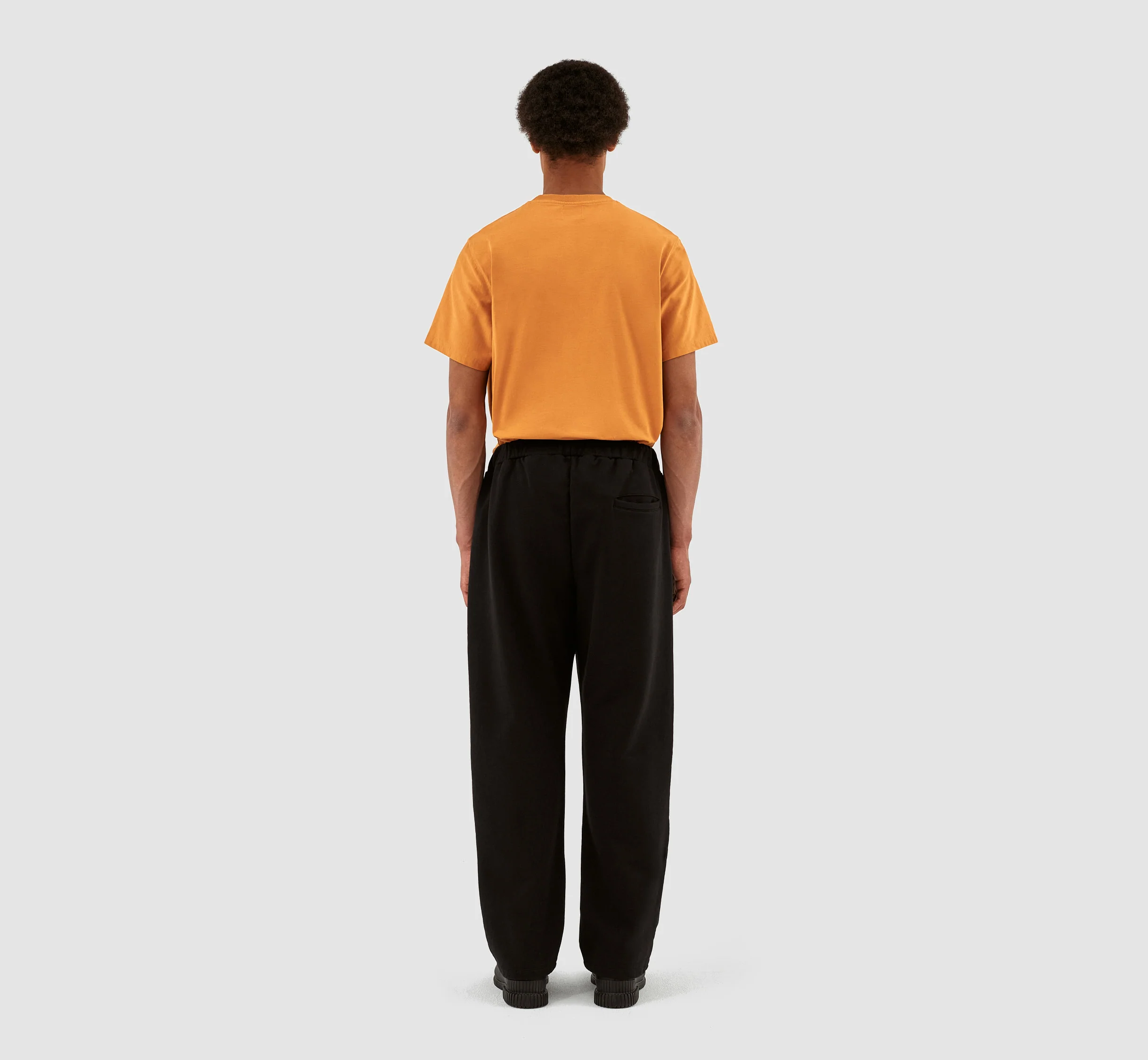 Pantalon à logo latéral Tristian - Noir - Image 7