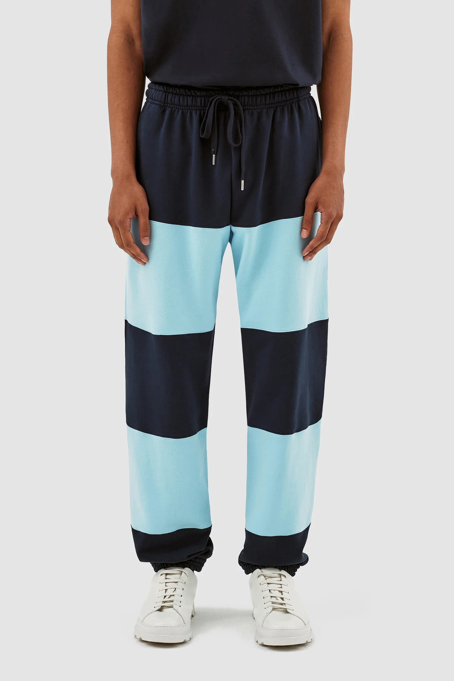 Pantalon à rayures Tristian - Marine/Bleu clair - Image 2