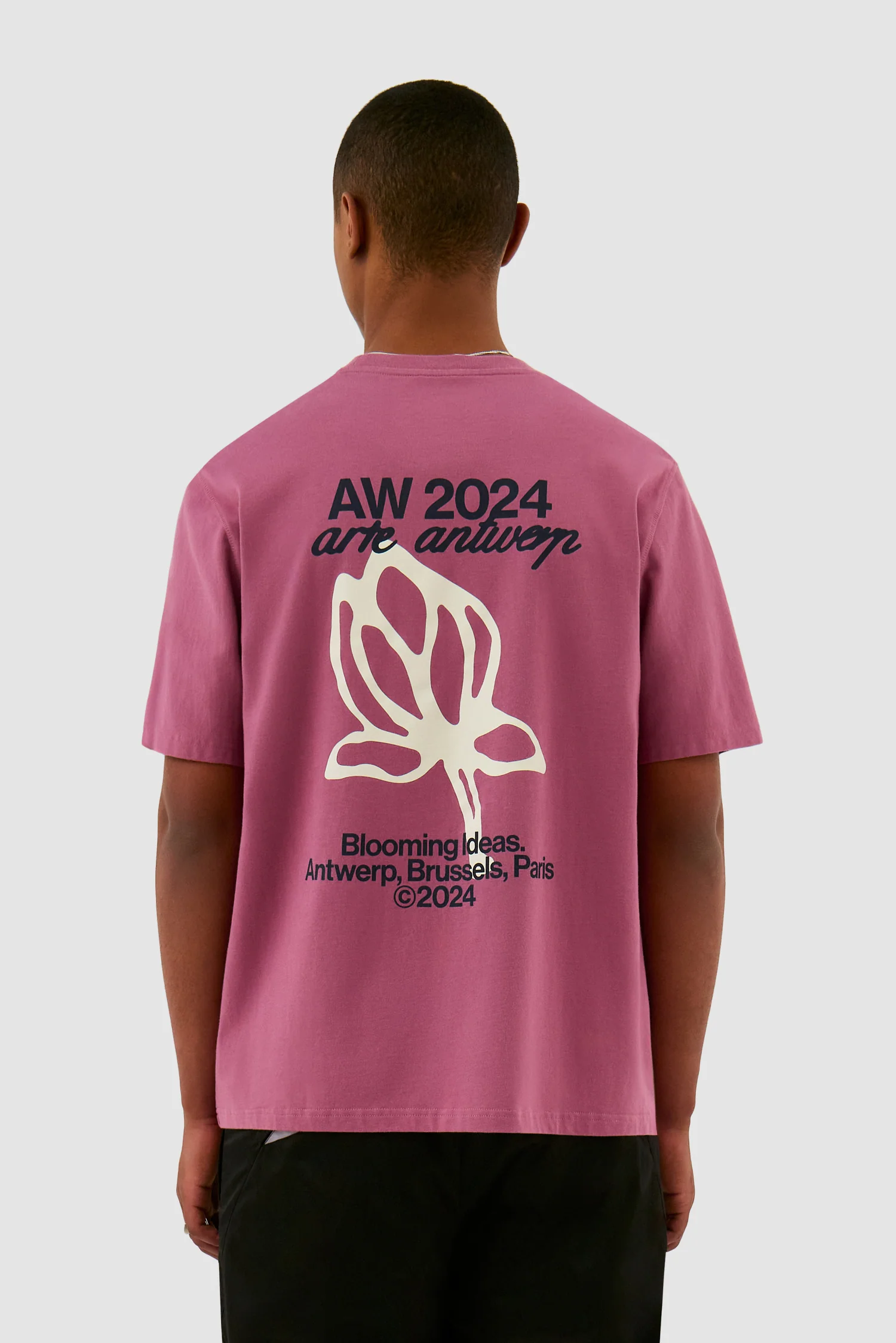 T-shirt tulipe - Rose - Image 2