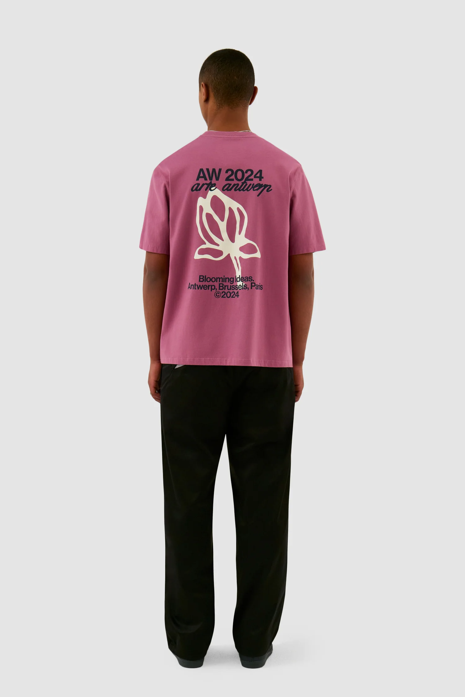 T-shirt tulipe - Rose - Image 6