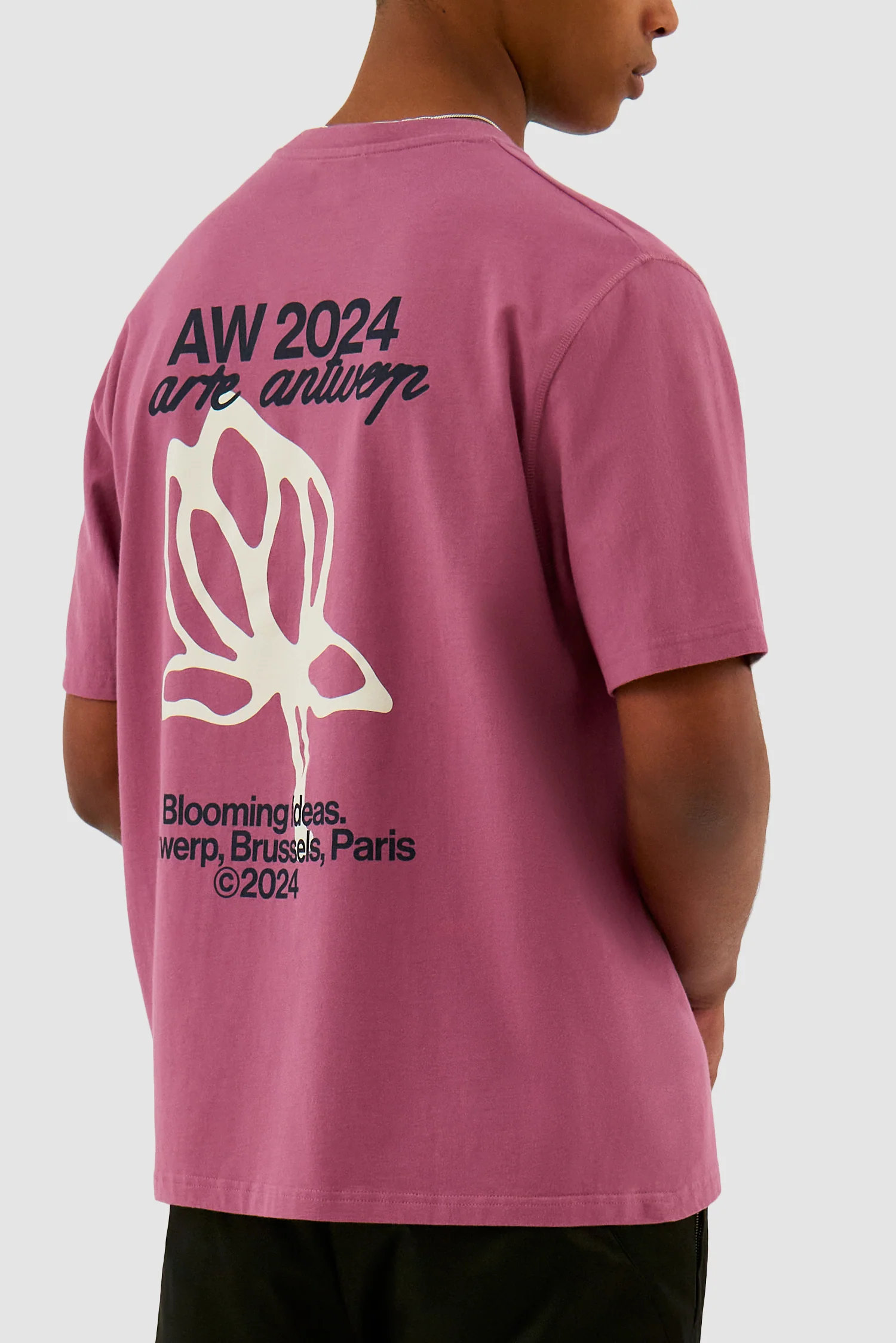 T-shirt tulipe - Rose - Image 7