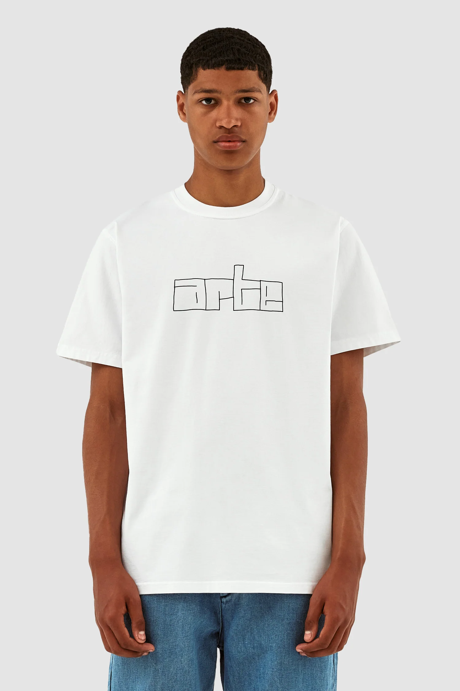T-shirt avec logo en bloc Turner - Blanc - Image 2