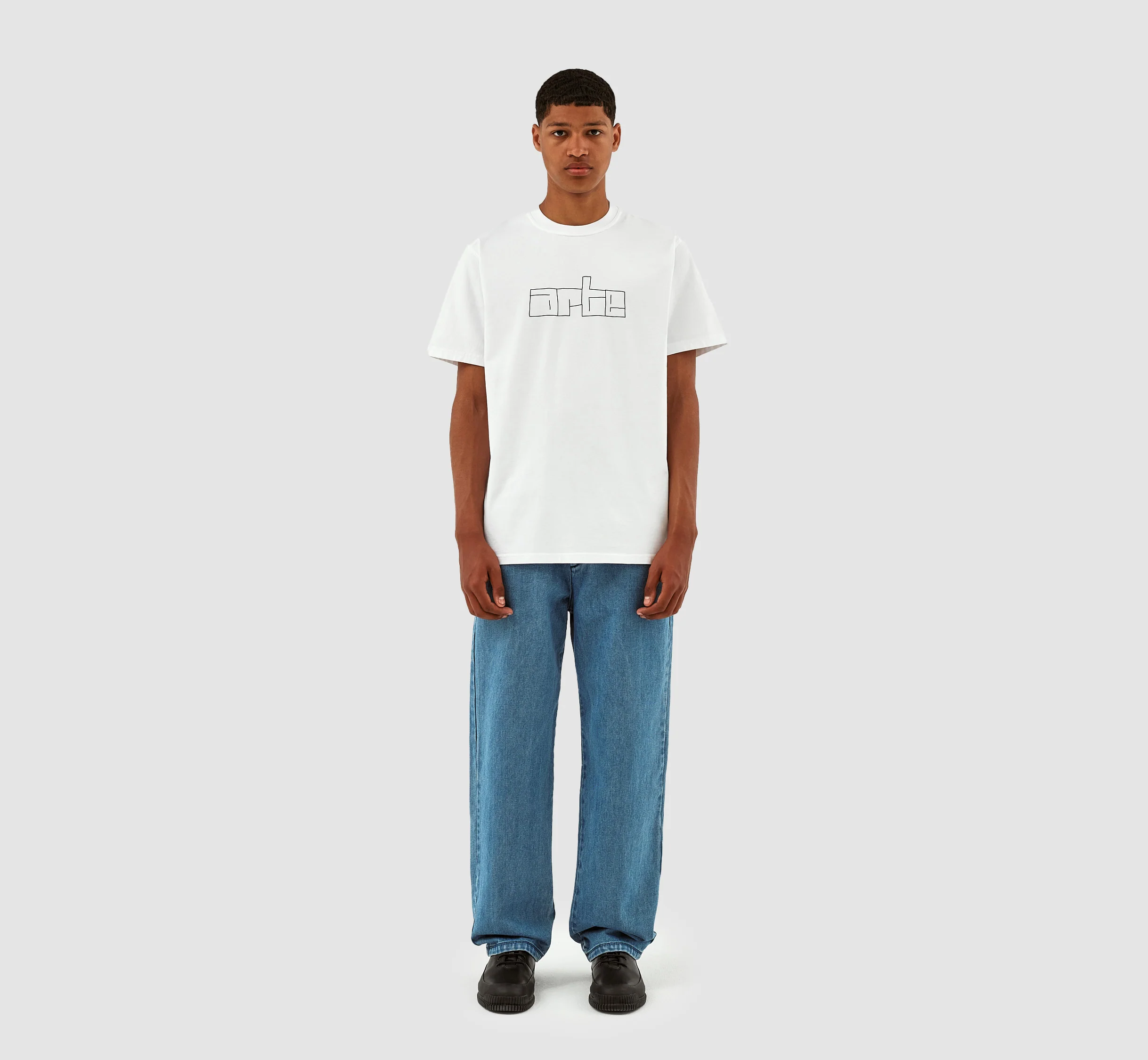 T-shirt avec logo en bloc Turner - Blanc - Image 5
