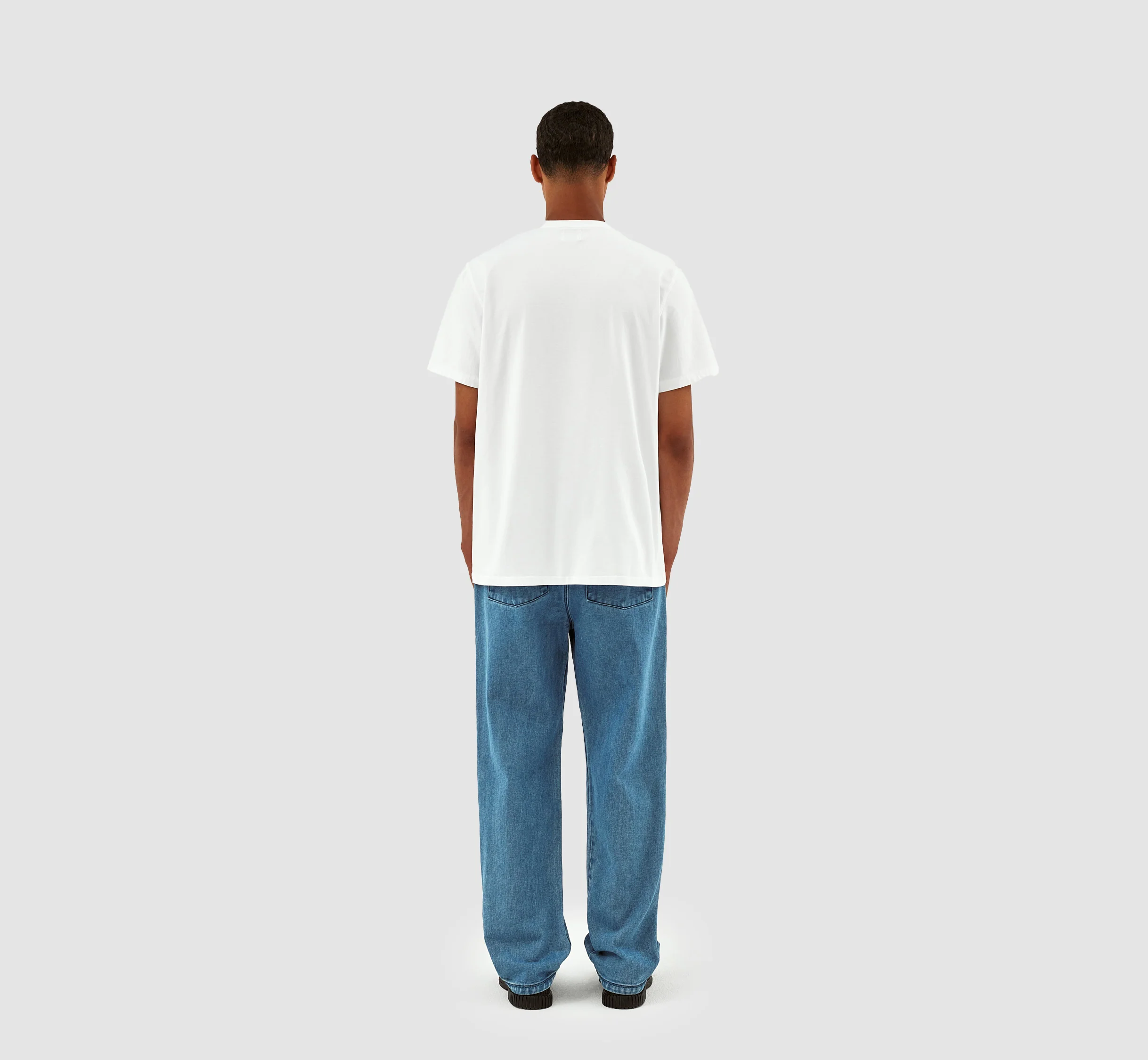 T-shirt avec logo en bloc Turner - Blanc - Image 7