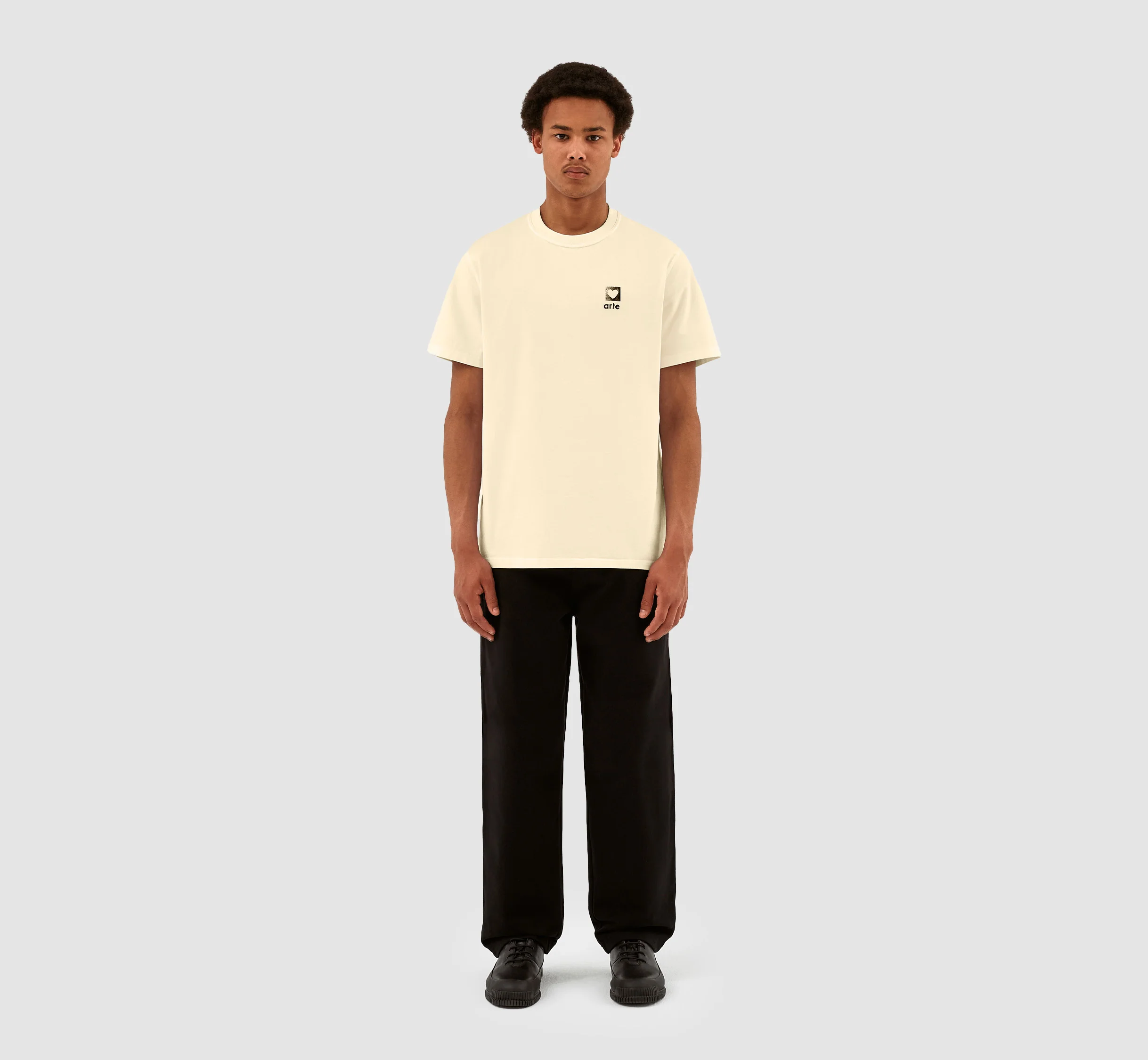 T-shirt Turner Fade - Crème - Image 5