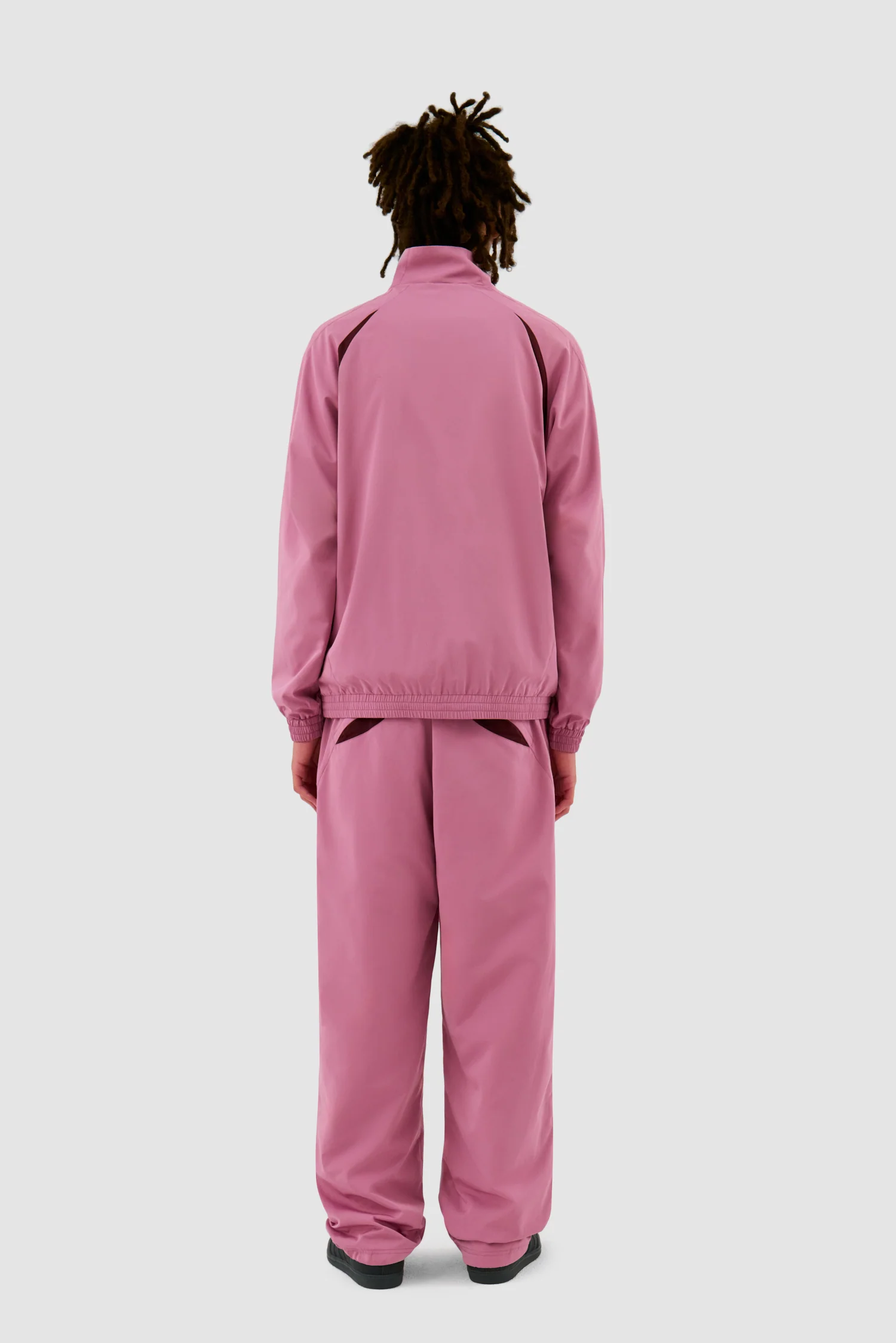Veste de survêtement bicolore - Rose - Image 6
