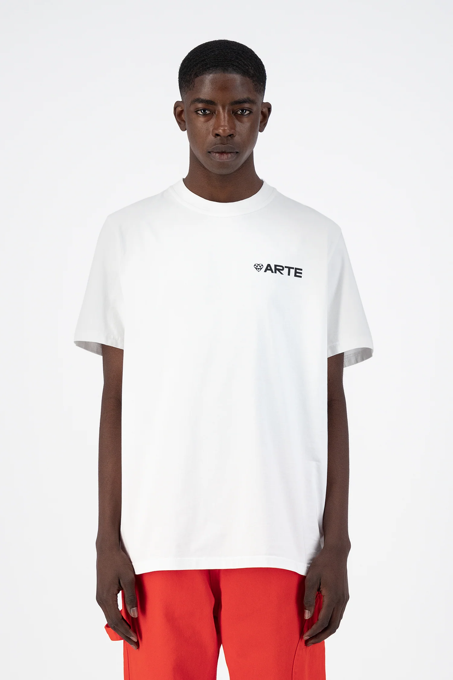 Tzara Heart Logo T-shirt - Blanc